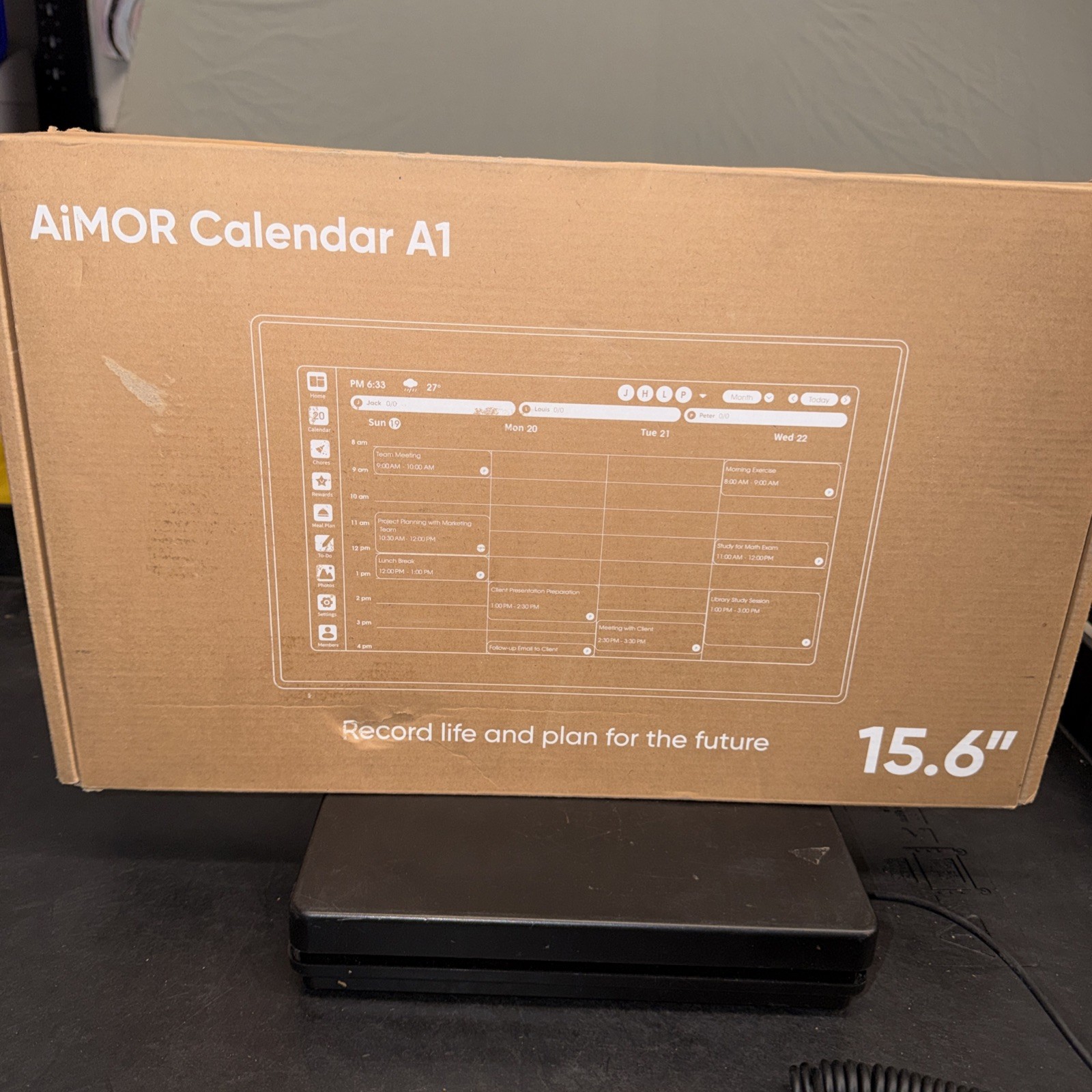 15.6-Inch Aimor Smart Digital Calendar, Planner & Chore Chart, 1080p 64GB/4GB