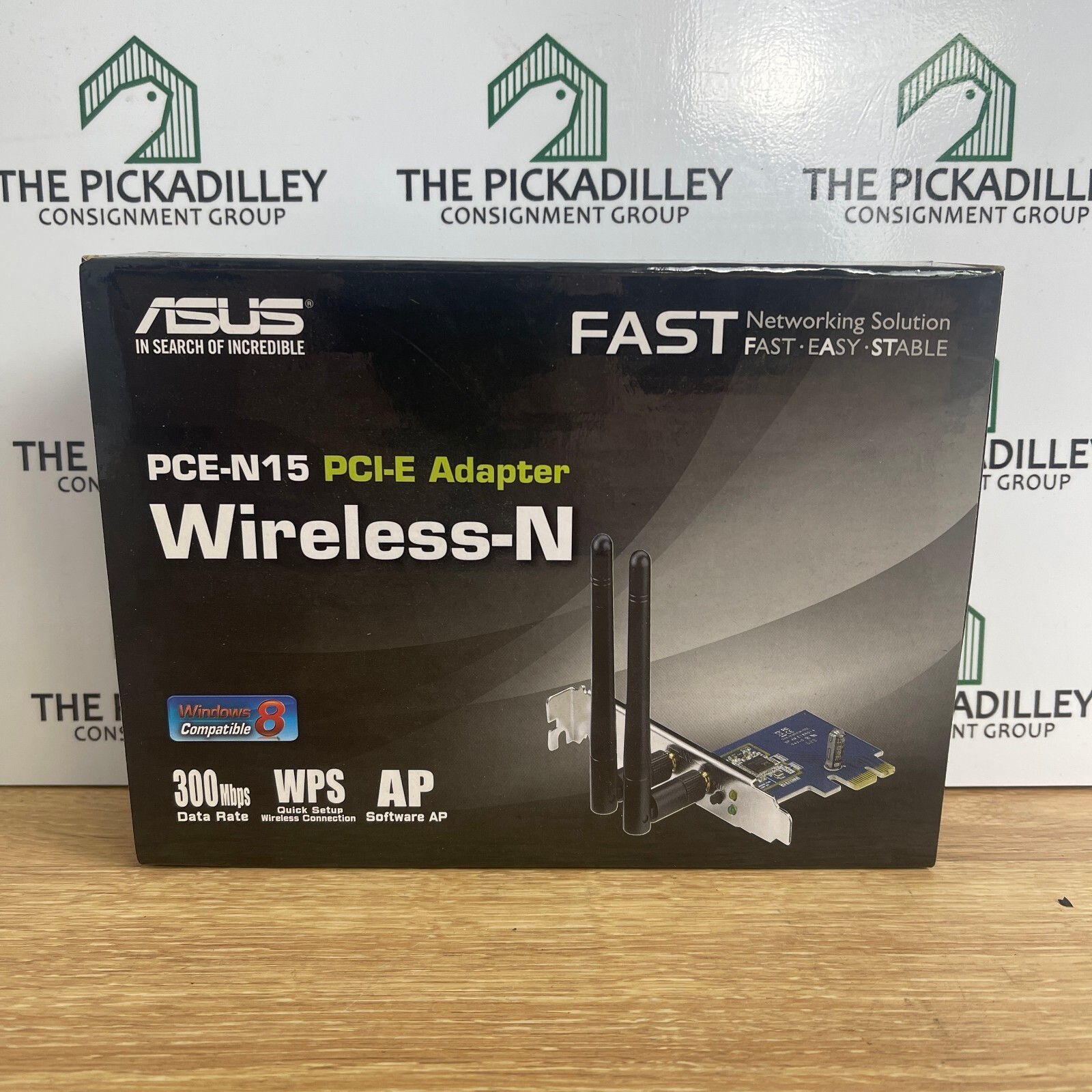 ASUS PCE-N15 Wireless-N PCIe Adapter Open Box