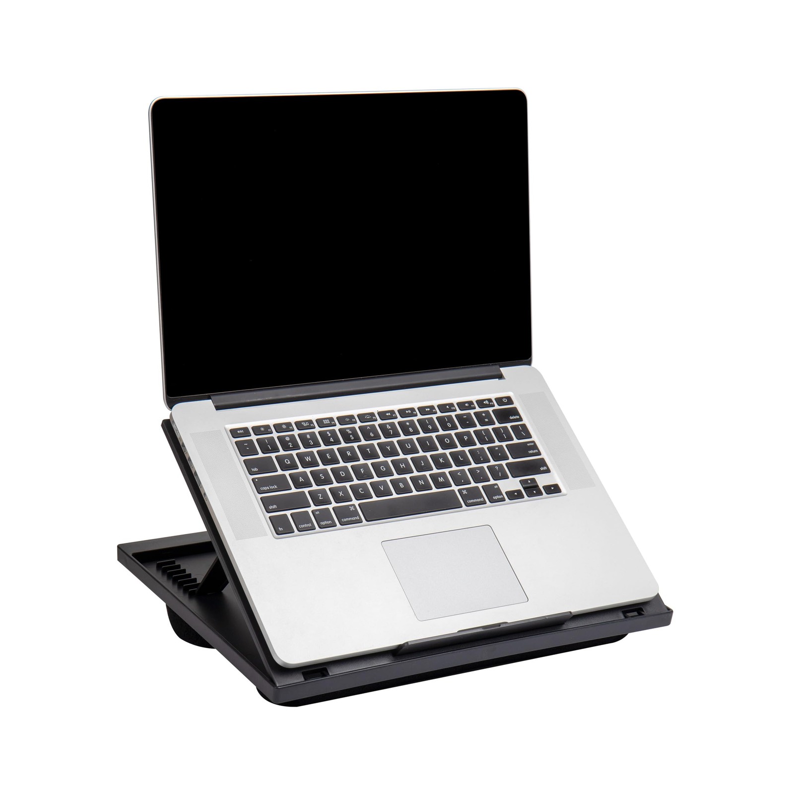 Mind Reader Adjustable Laptop Lap Desk with 8 Angles and Cushions