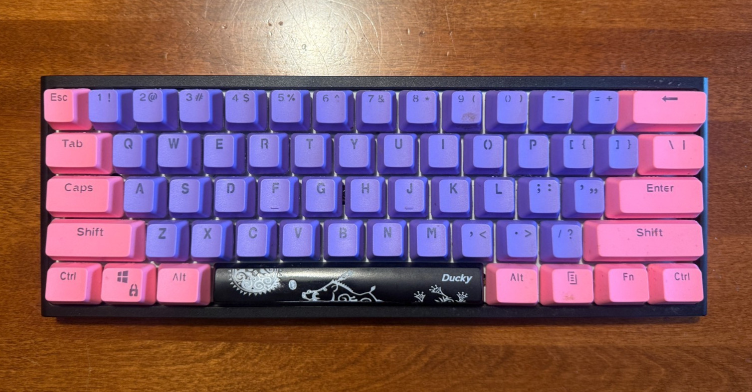 Ducky One 2 - Mini RGB Cherry MX Switch 60% RGB Mechanical Keyboard