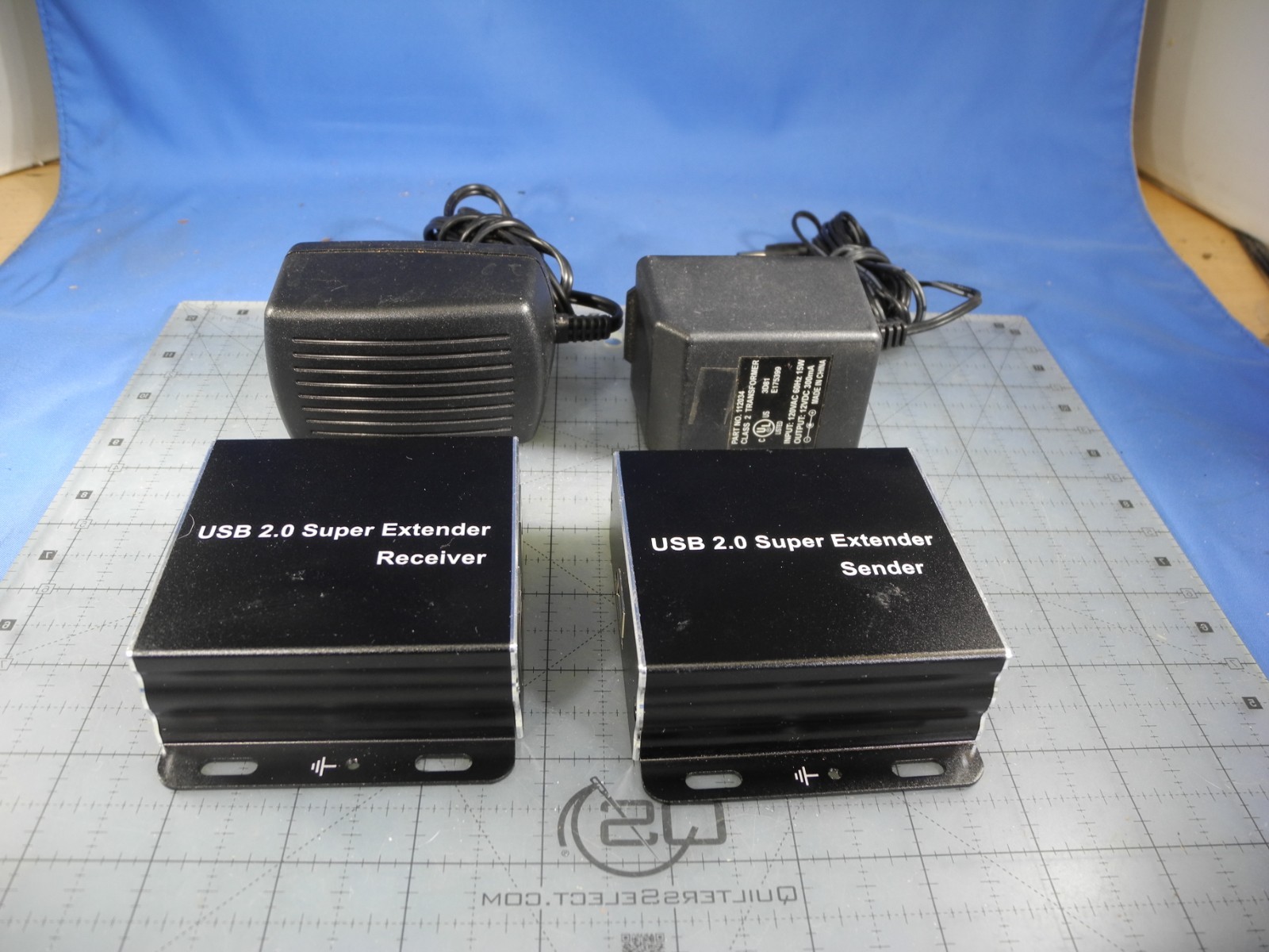 eKL USB 2.0 Extender 196ft/60m Over Cat5e USB2.0 196ft/60m, Black   power supply