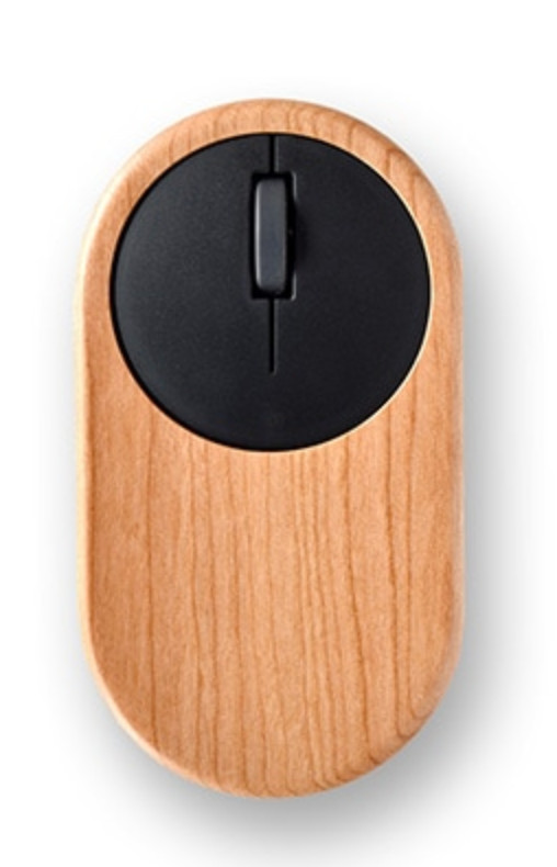 Hacoa Wooden Wireless Mouse cherry Handmade Made in Japan NEW