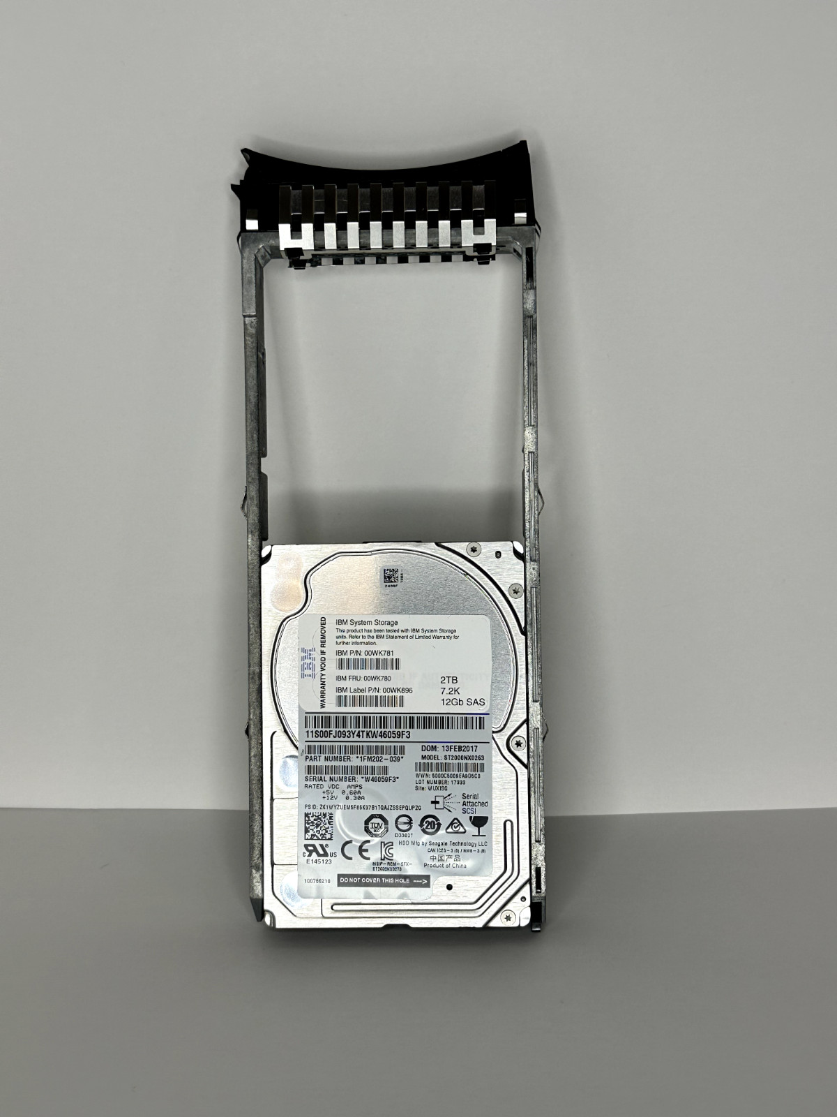 2TB IBM System Storage hard drive