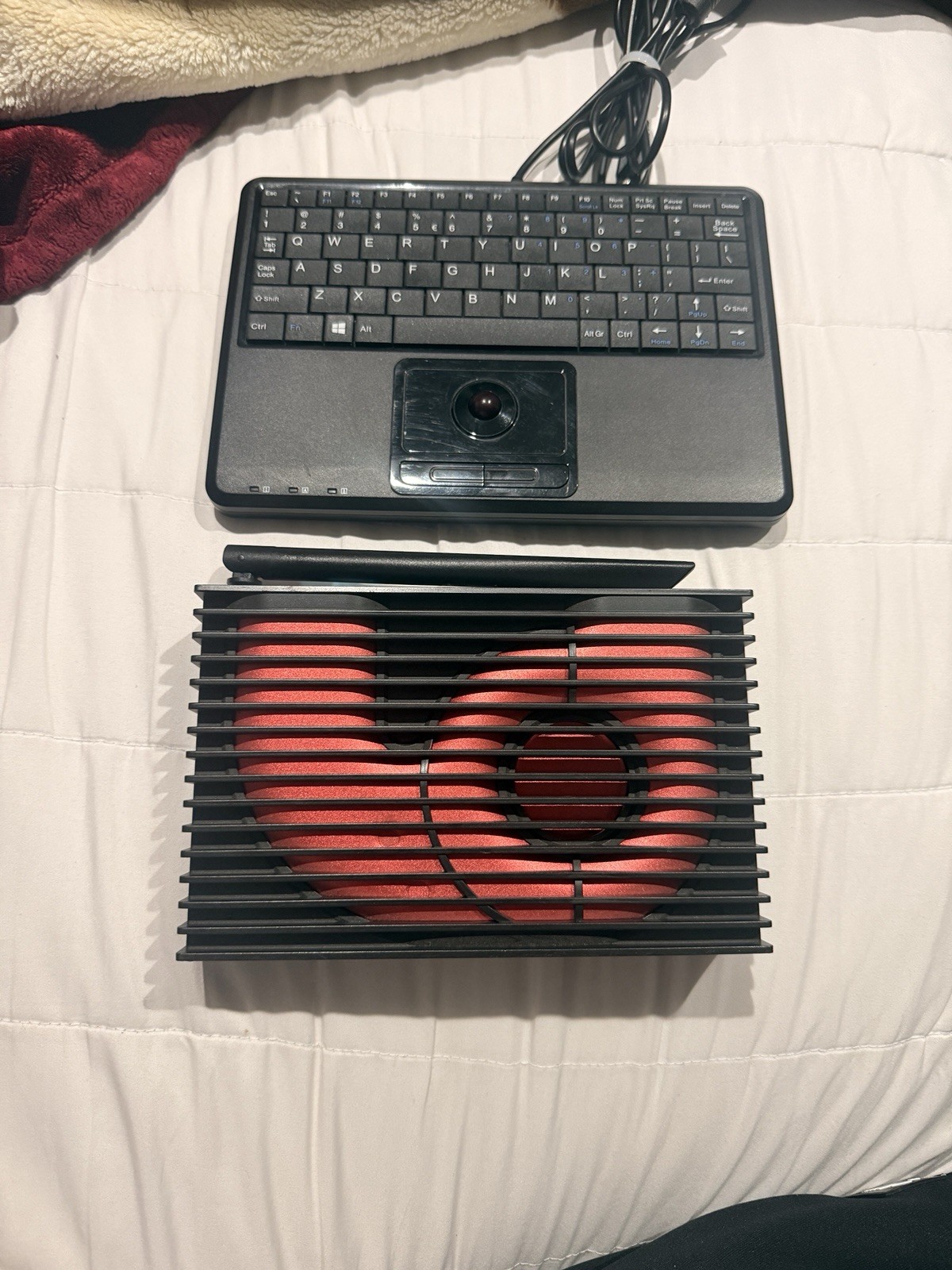 MeLE PCG35 Fanless Mini PC 128GB and Periboard 526 Mini Keyboard