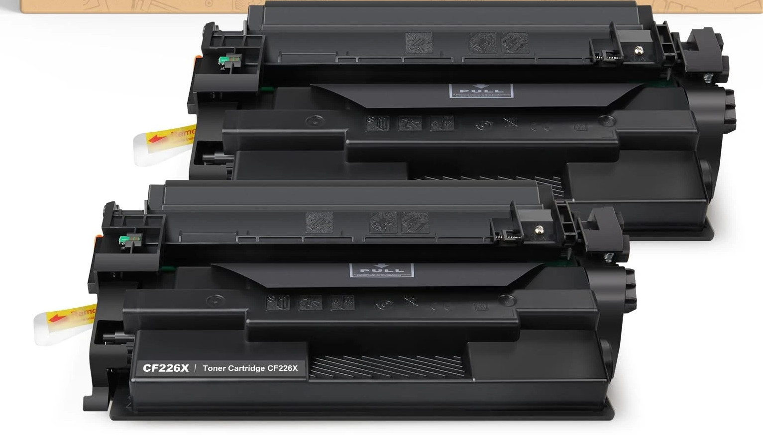 v4ink HP 26X CF226X Compatible High Yield Black Toner Cartridges - 2 Pack NEW 2D