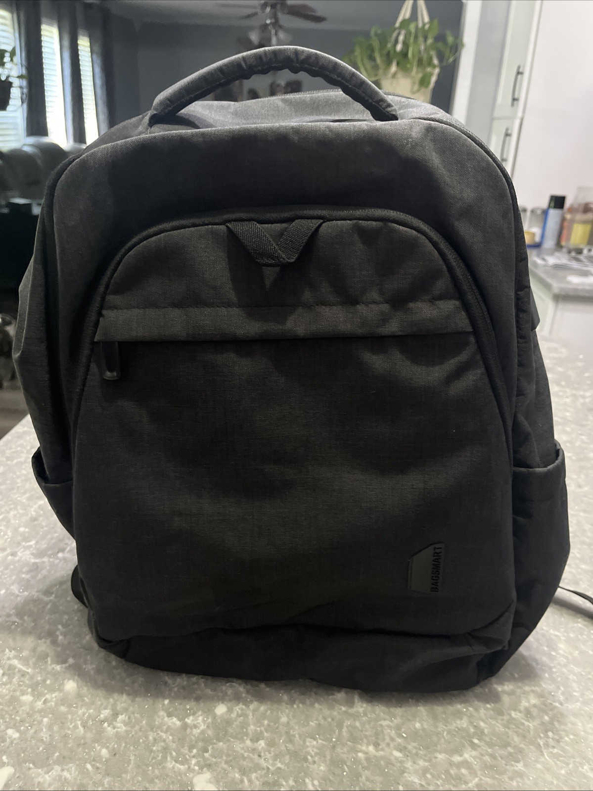 BagsMart Adults' Blast Quick Access Carry On Backpack Black Standard