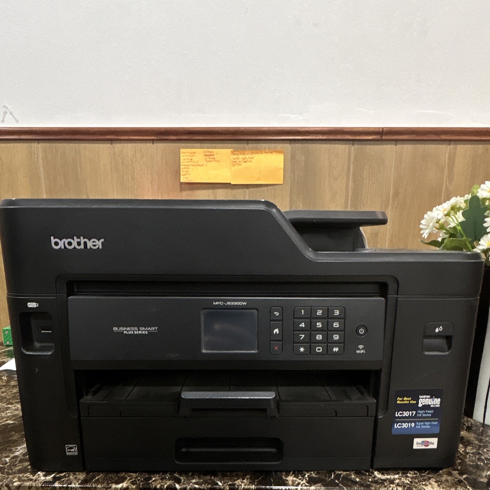 Brother MFC-J5330DW Color All-in-One Duplex ADF LC3017/LC3019