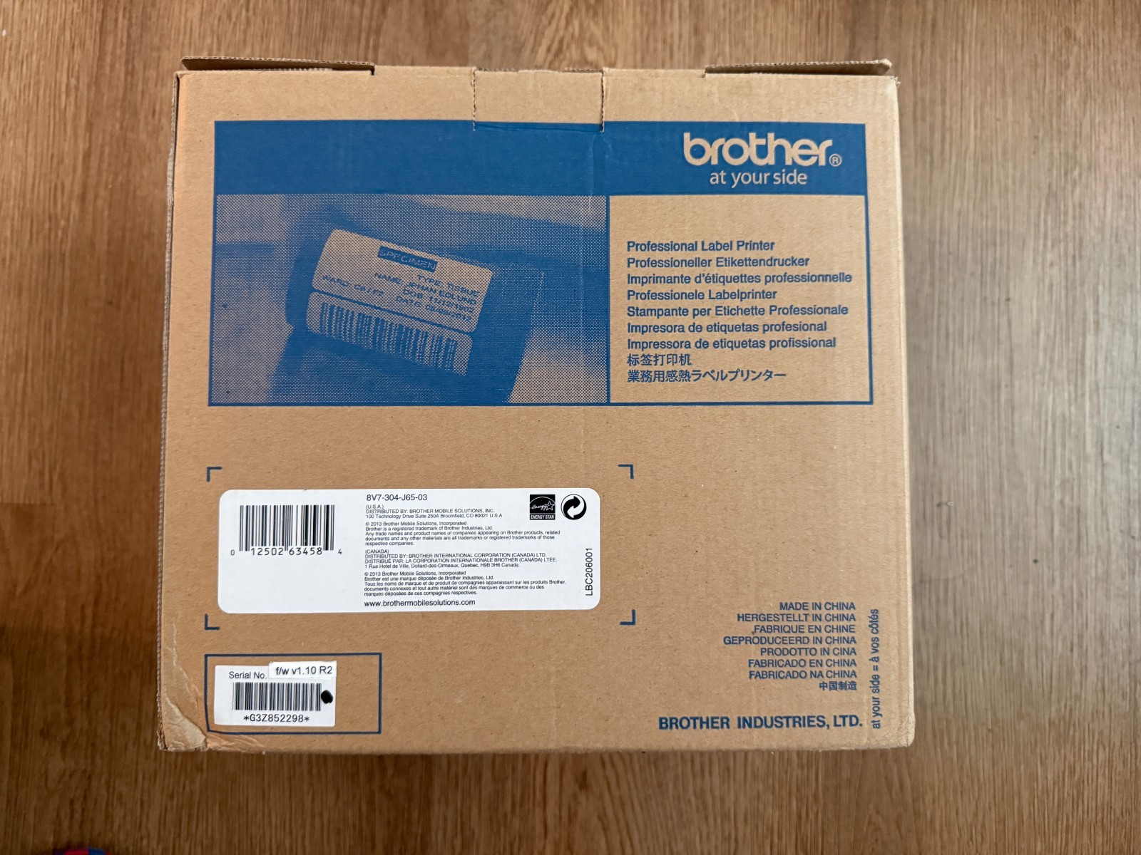 Brother TD-2130NW 300dpi Network Direct Thermal Printer Wireless (OPEN BOX)