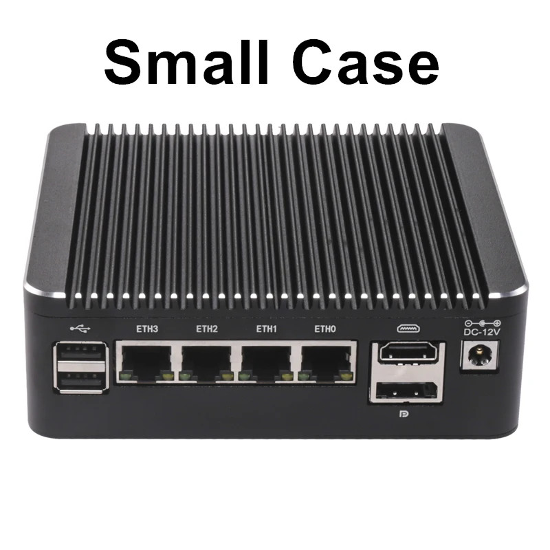Fanless Firewall Mini PC Intel N150 i5-8250U 6405U 4417U 4x2.5G pfSense OPNsense