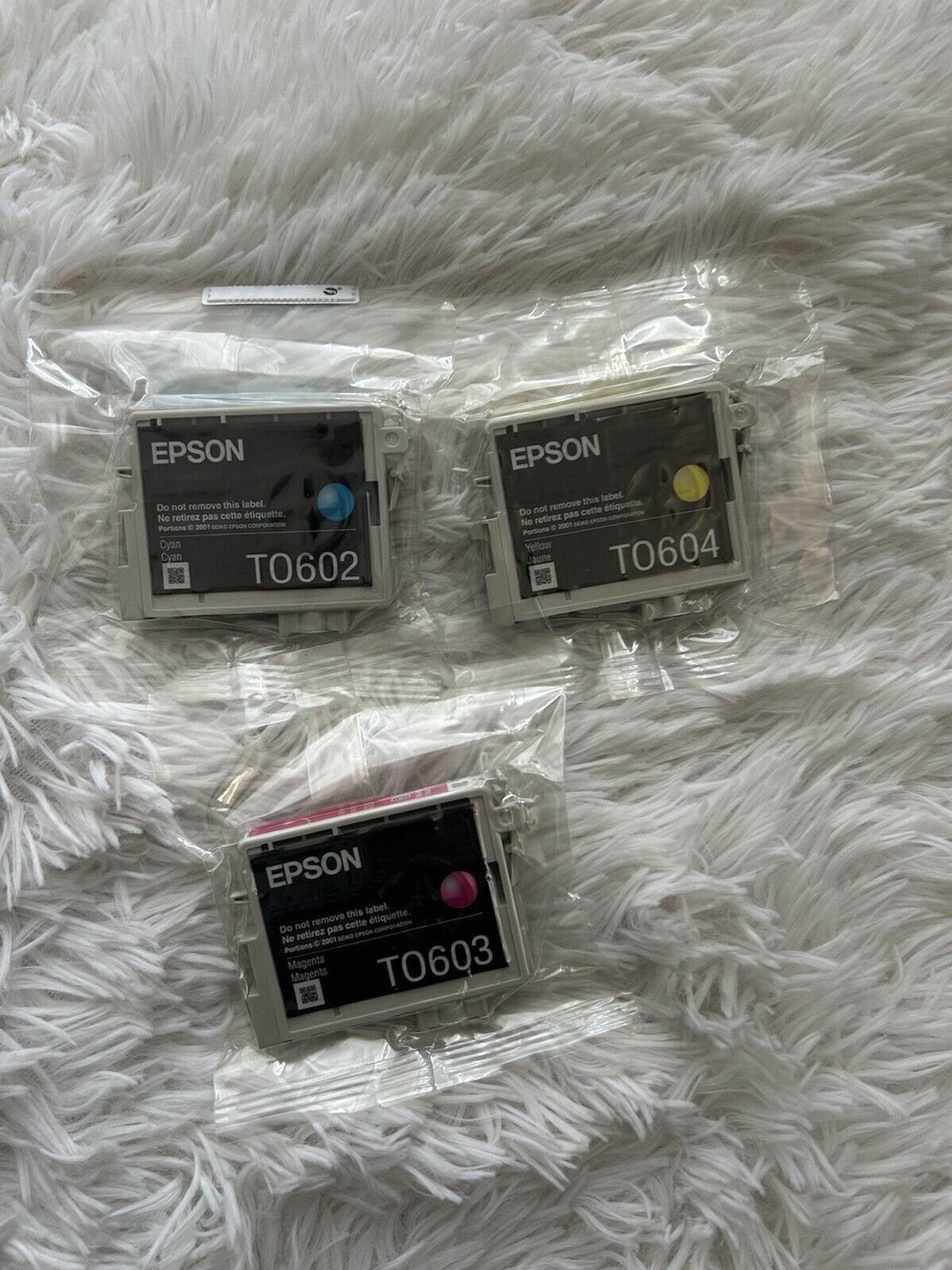 New EPSON 60 DURABrite Ultra Ink Standard Capacity Color Combo Pack (T060520-S)