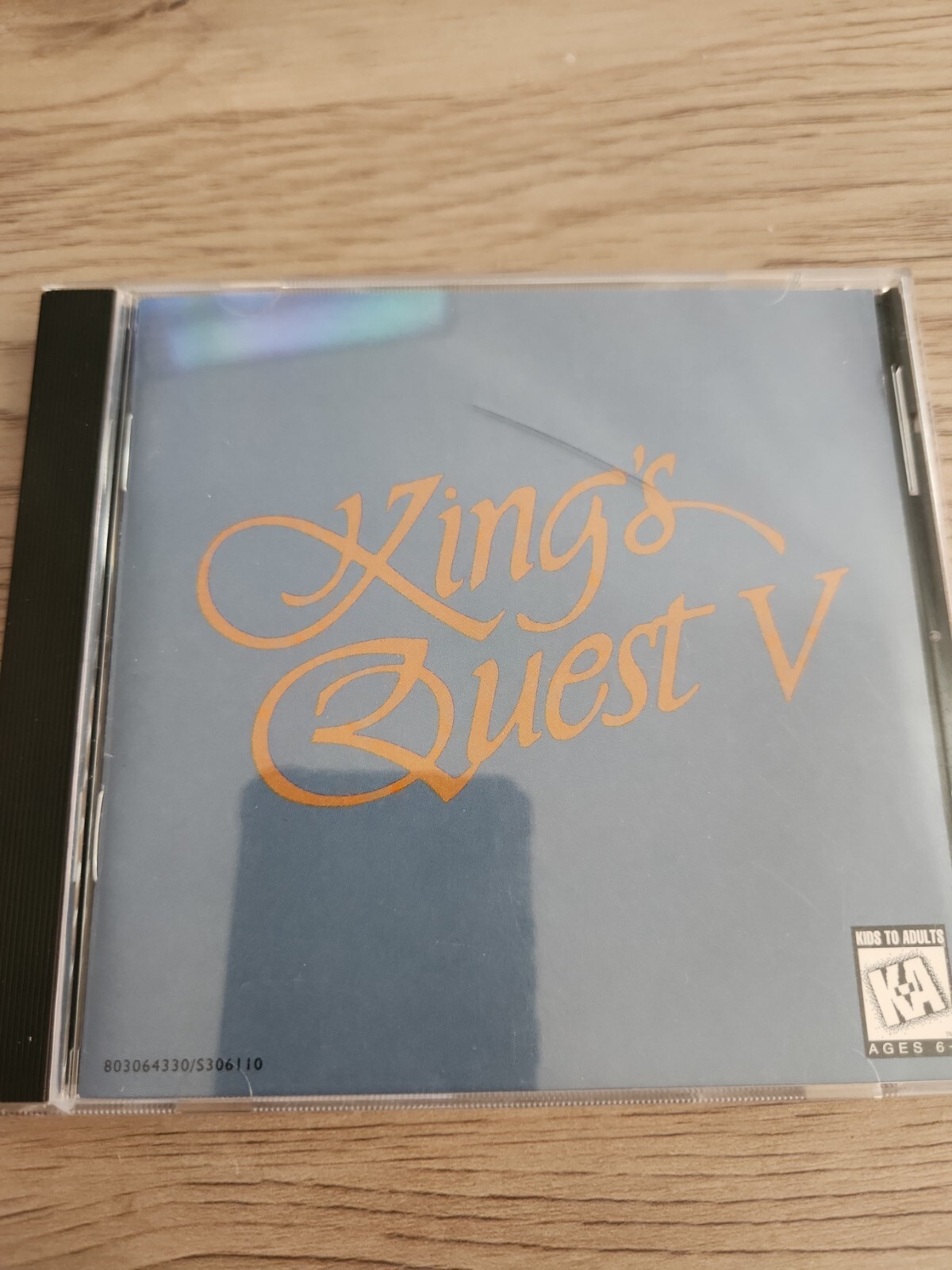 VTG King's Quest 5 V CD-ROM PC 1995 Computer Game Sierra Originals