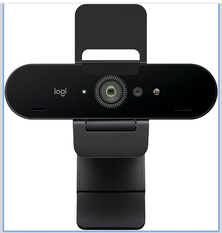 Logitech Brio Ultra HD Webcam for Streaming and Meetings - Black | 960-001105