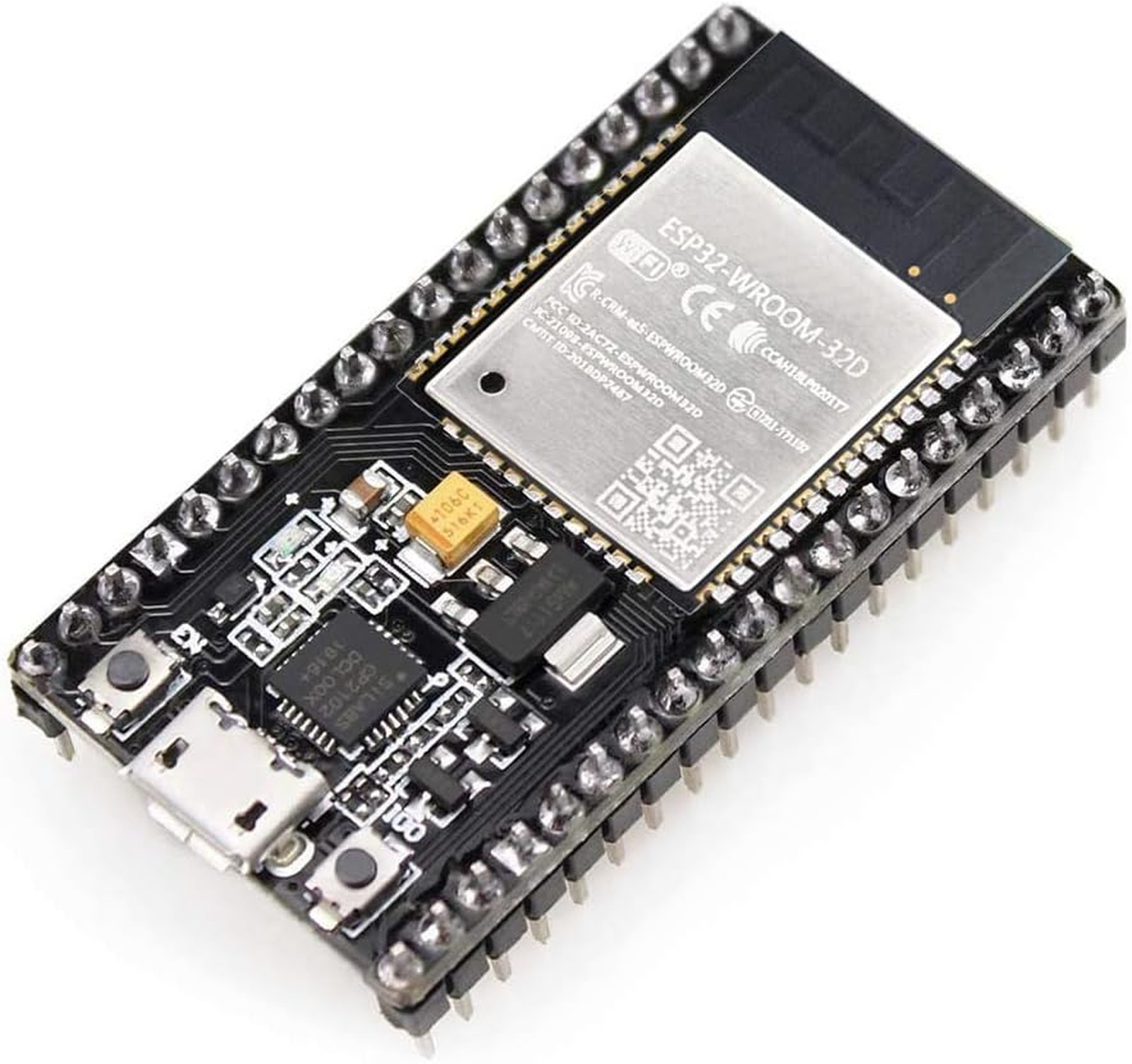 Esp32 Development Board Dual Mode WiFi Bluetooth Microcontroller 2.4GHz for