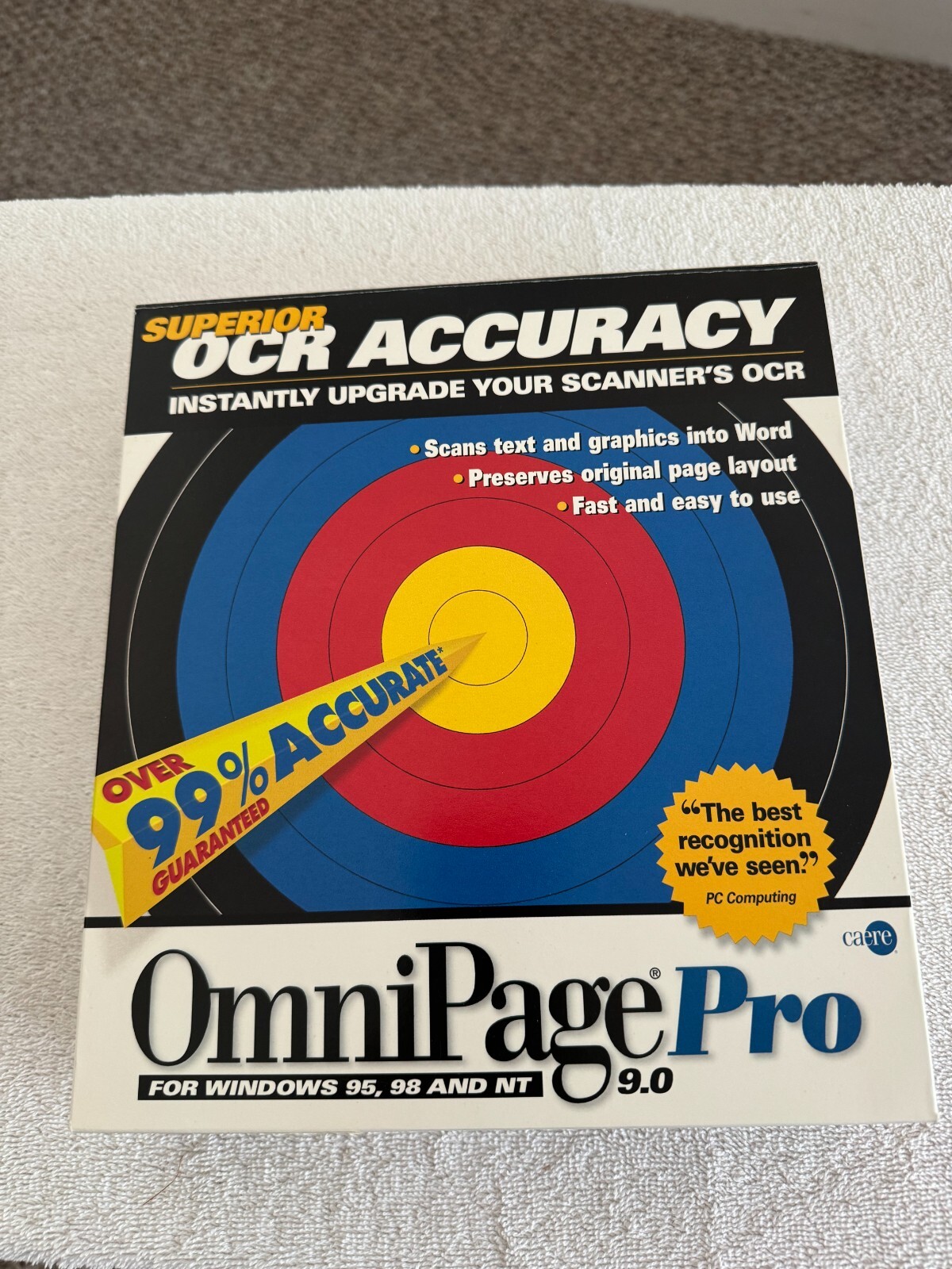 Omnipage Pro 9.0 - Windows 95/98/NT - VINTAGE