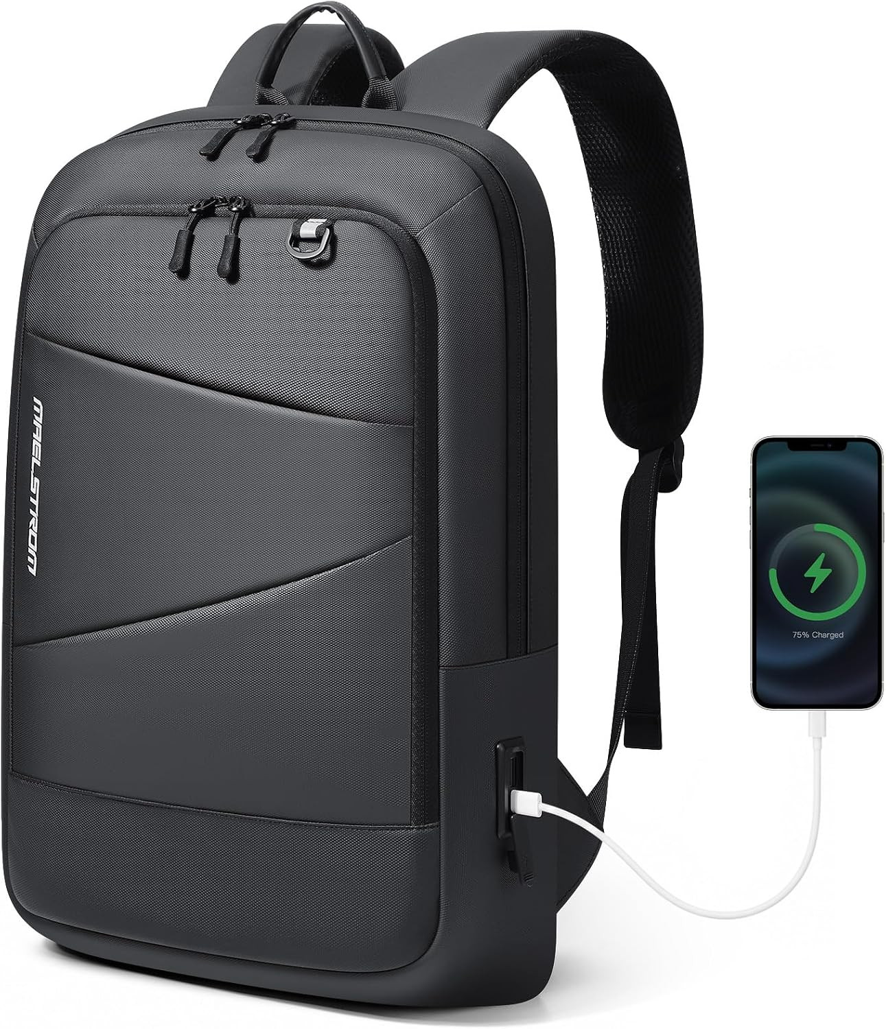 15.6 Inch Laptop Backpack, Lightweight Waterproof Business Bag