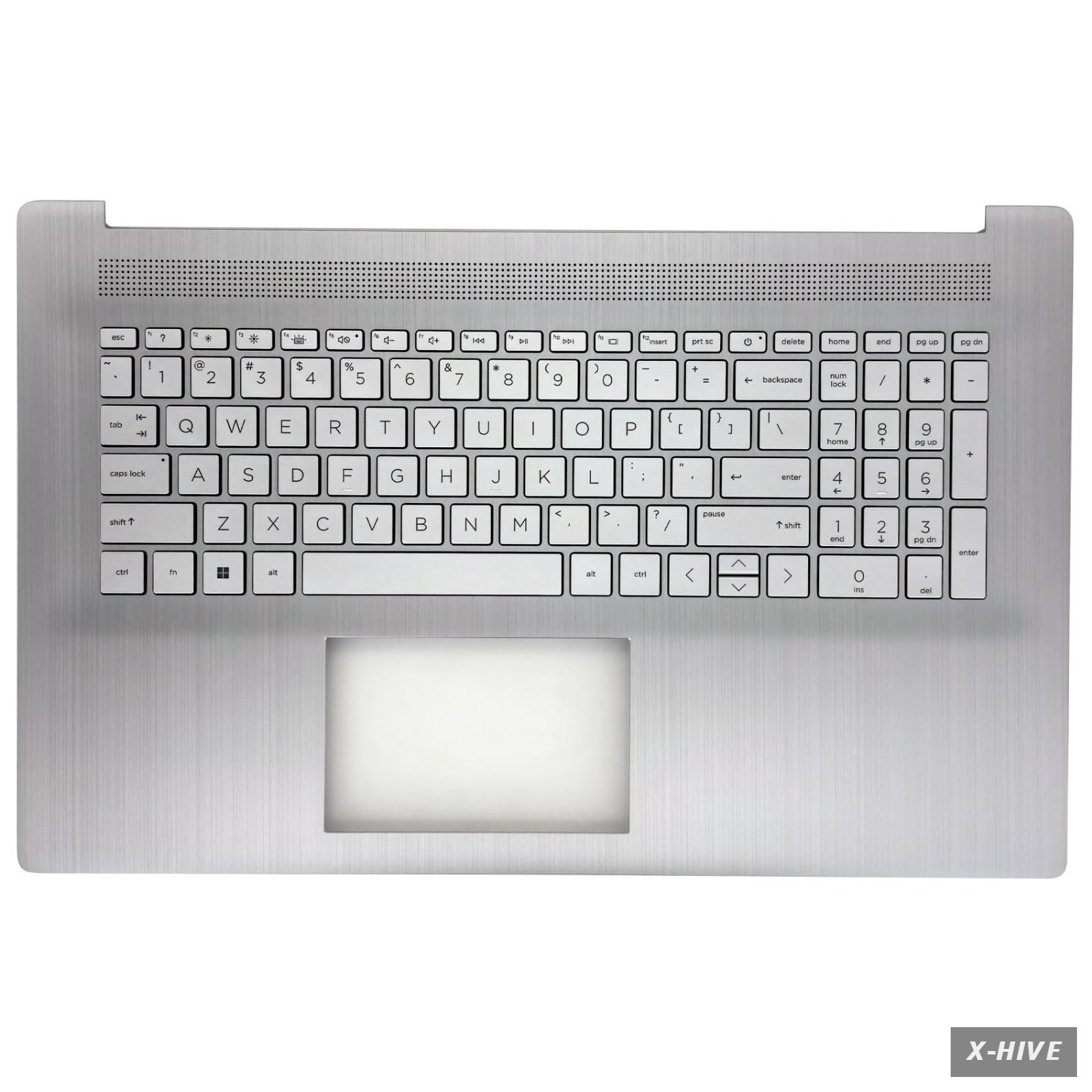 Laptop Replacement Parts Upper Case Palmrest Backlit US Keyboard 17-CN 17-CP