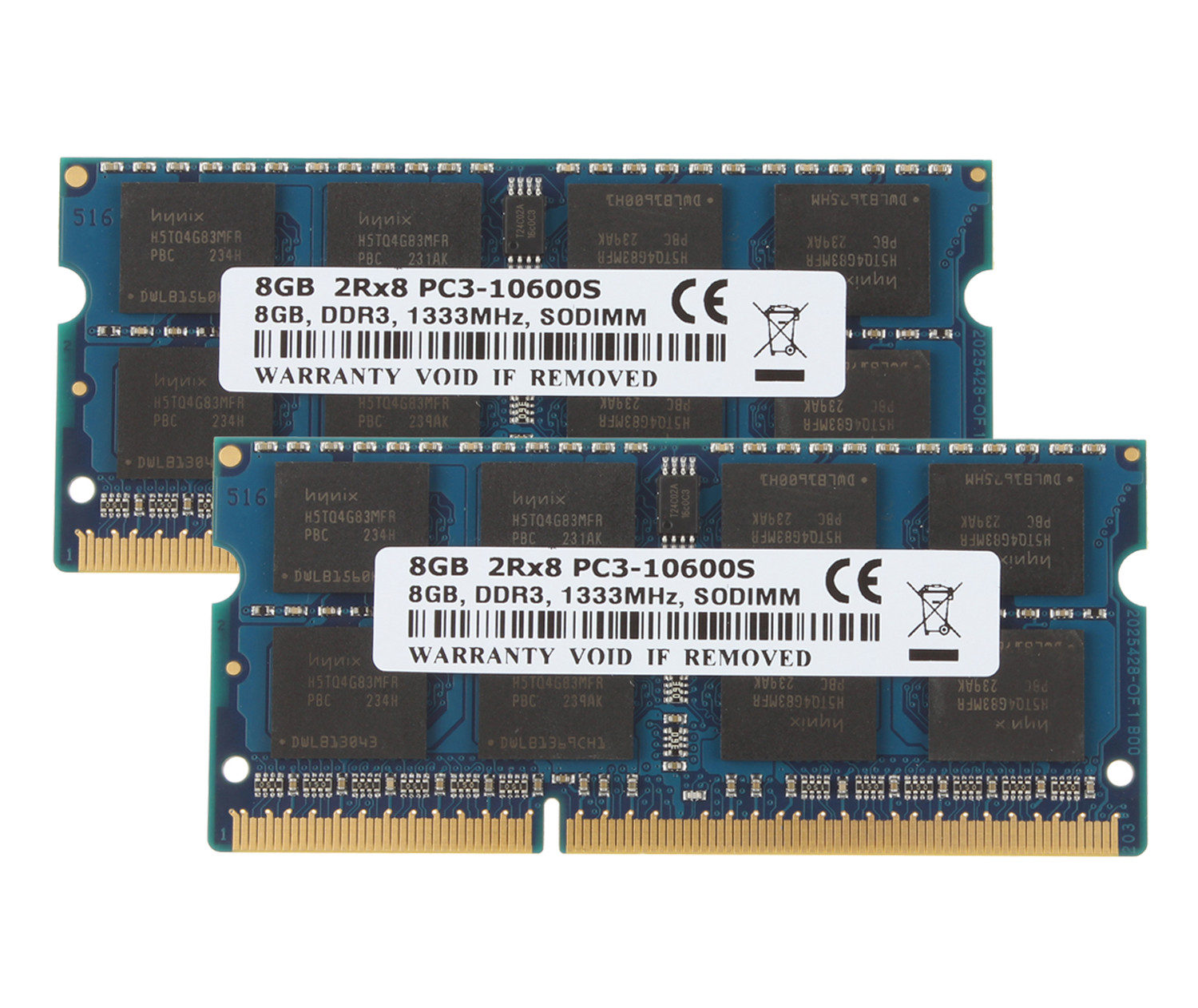 16GB RAM 2X 8GB DDR3 1333MHz PC3-10600S For iMac 21.5" Mid-2010 Mid-2011 A1311