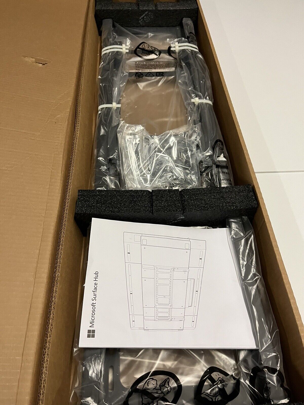 microsoft surface hub 55” wall mount and guide
