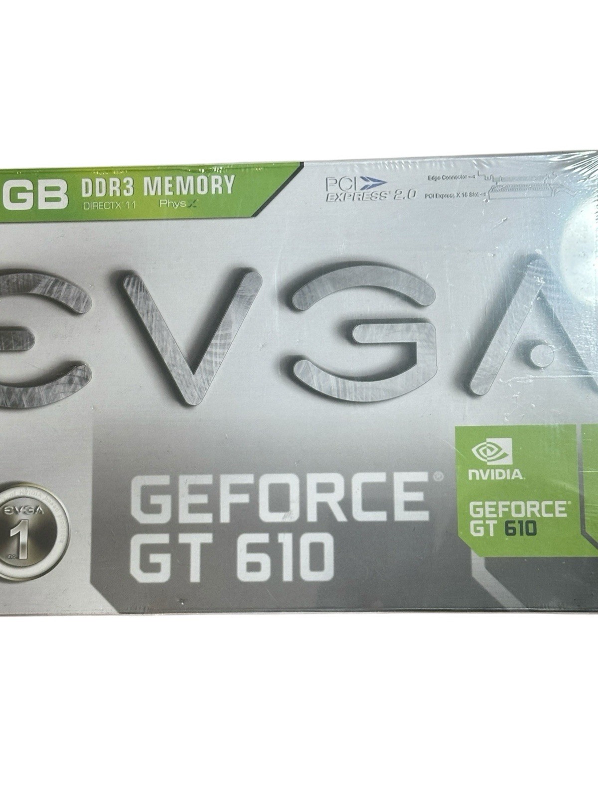 EVGA NVIDIA GT 610 1GB GPU PCI-Express x16 Desktop Graphics Card