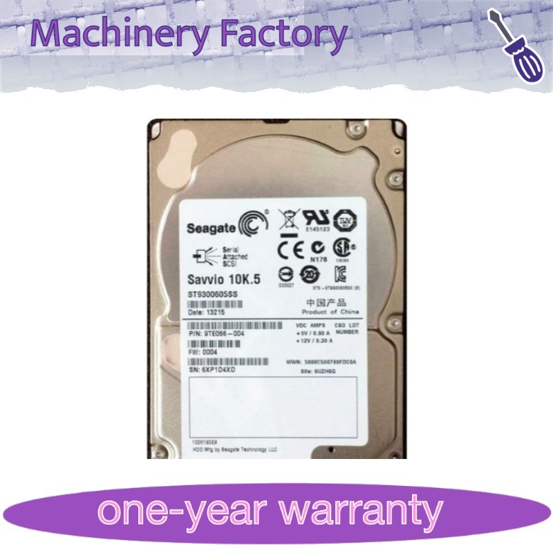 1PCS New ST9300605SS FOR Seagate Savvio 300GB 10k 6g 2.5 SFF Enterprise 9TE066-