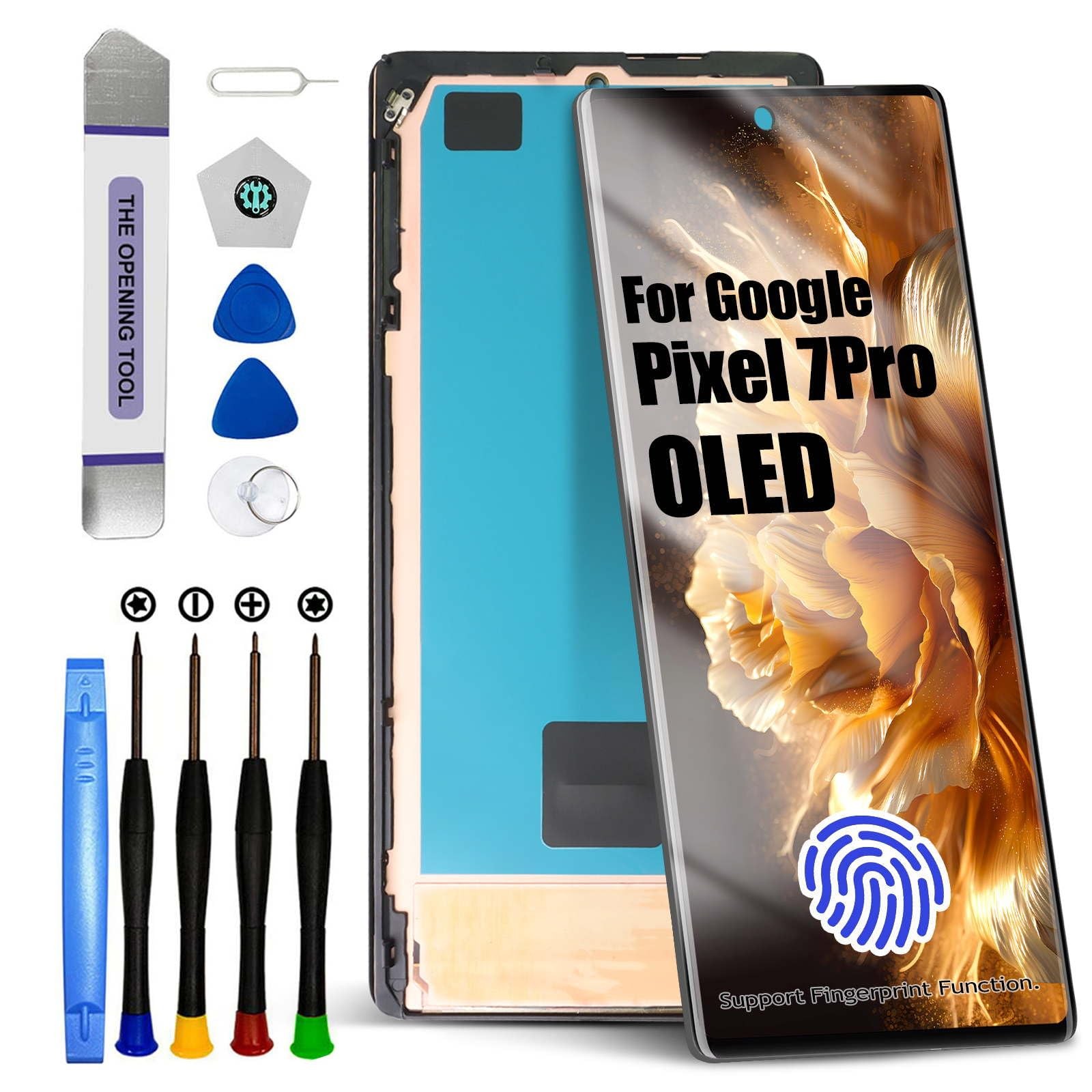 AMOLED for Google Pixel 7 Pro LCD Screen Replacement 6.7 inches 