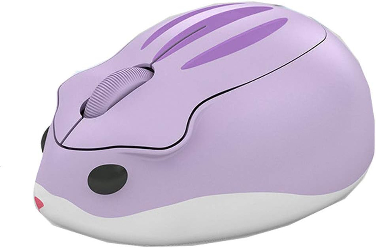 2.4Ghz Wireless Cute Hamster Shape Less Noice Portable Mobile Optical 1200DPI US