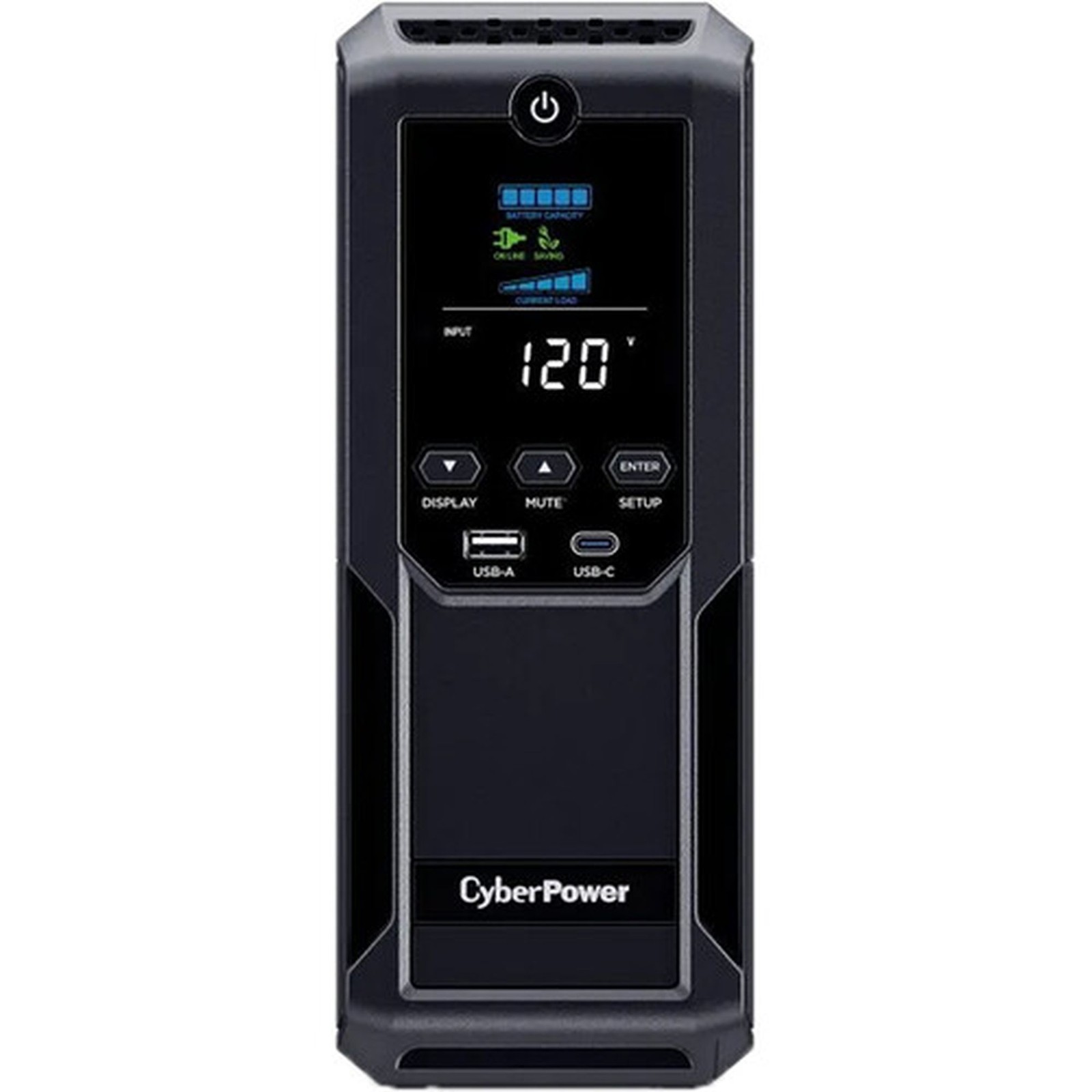 CyberPower CP1500AVRLCD3-R 1500VA/900W Mini Tower UPS - Certified Refurbished