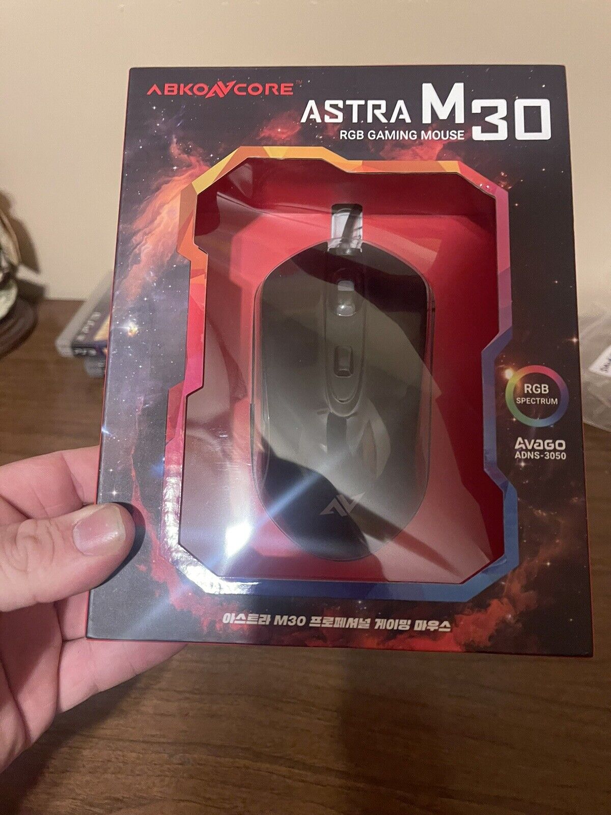 ASTRA M30 Wired Gaming Mouse RGB Spectrum  - New