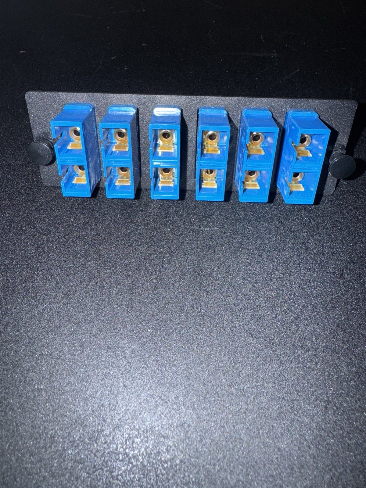 Panduit Fiber Adaper SC Panel 6 Duplex Copper Sleeves
