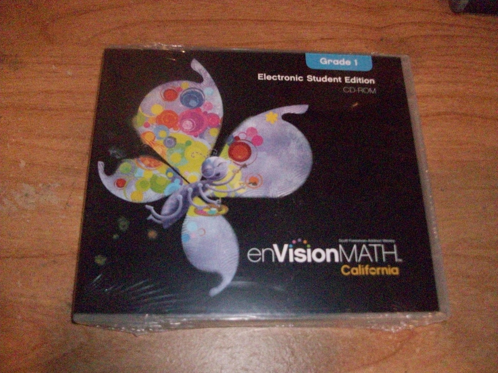 enVision Math California Electronic Student Edition Grade 1 CD ROM WIN/MAC NEW