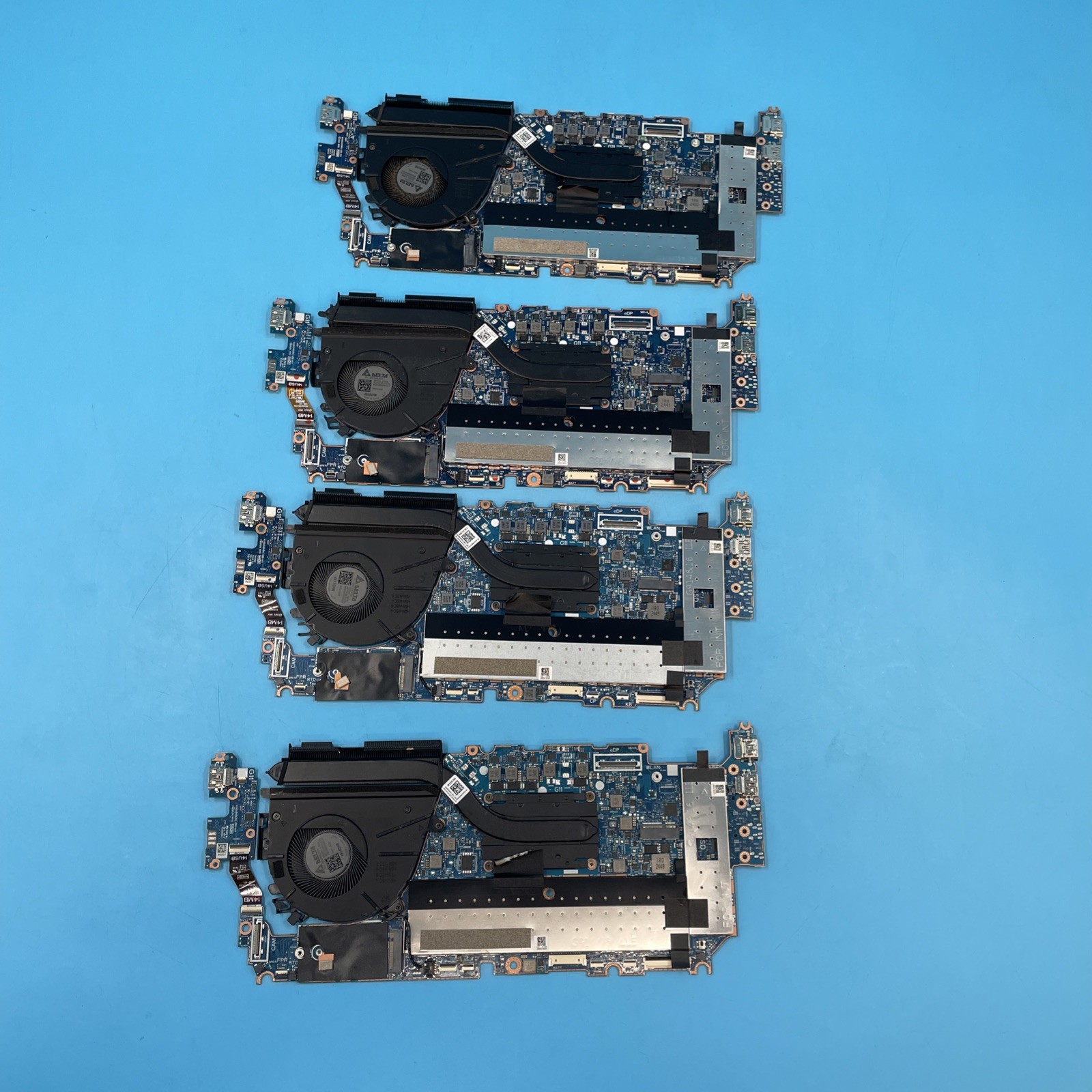 (LOT OF 4) HP EliteBook 840 G11 Motherboard | Ultra 5 135U | DDR5 | Heatsink+Fan