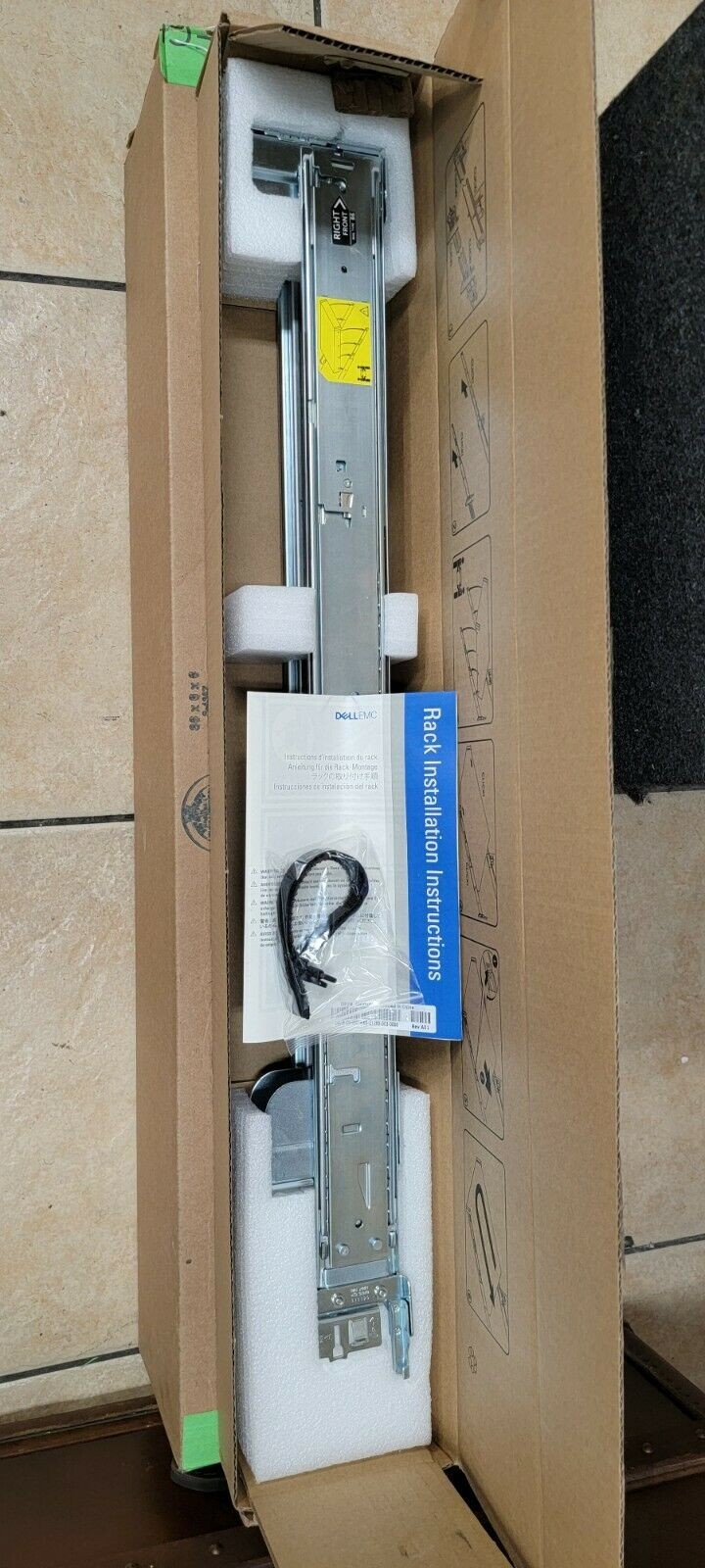 Dell Sliding Rail Kit B6 R740 R740xd R7415 SC8000 SC9000 Precision R7910 R7920