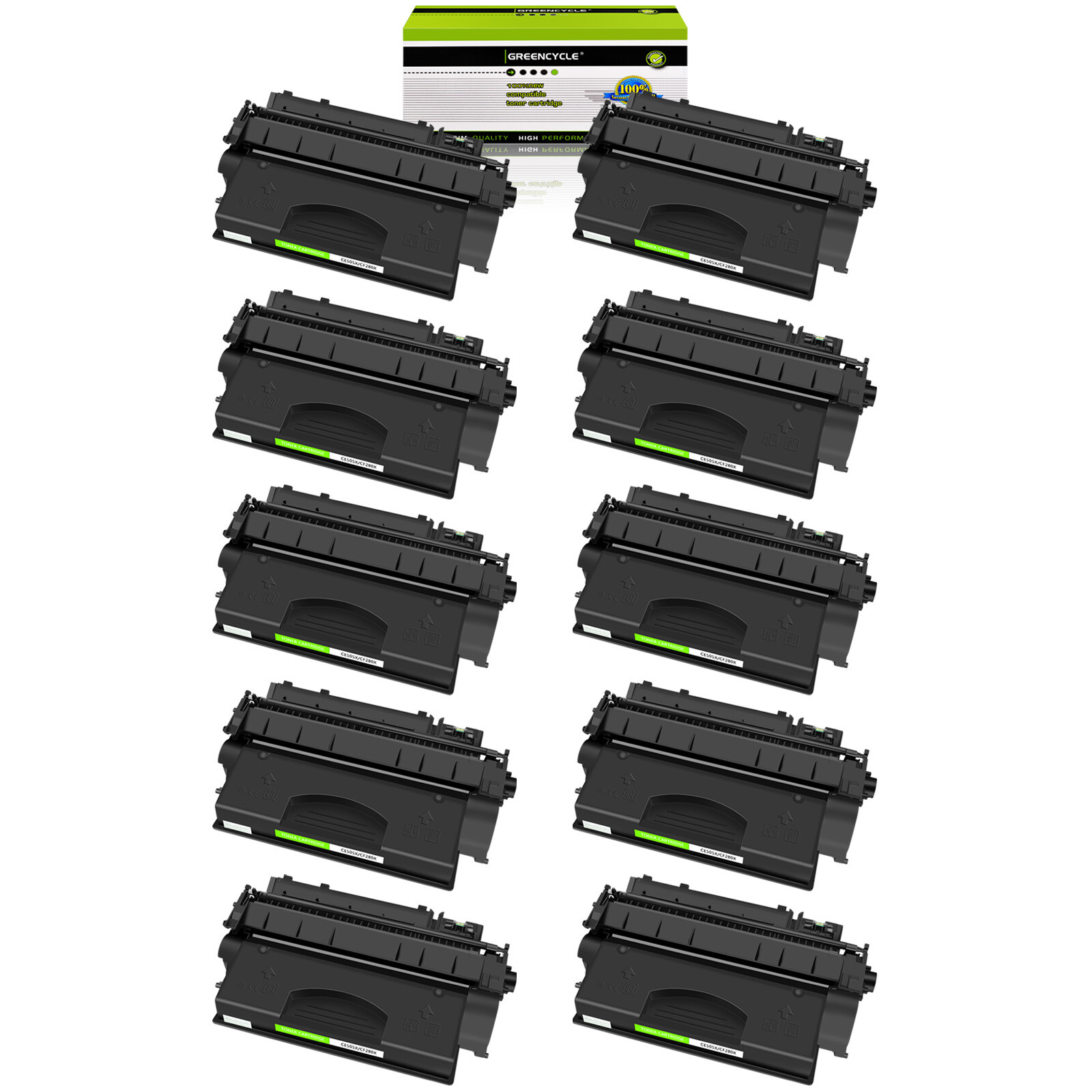 10PK CRG-120 C120 2617B001AA Toner Cartridge For Canon ImageClass D1520 D1550