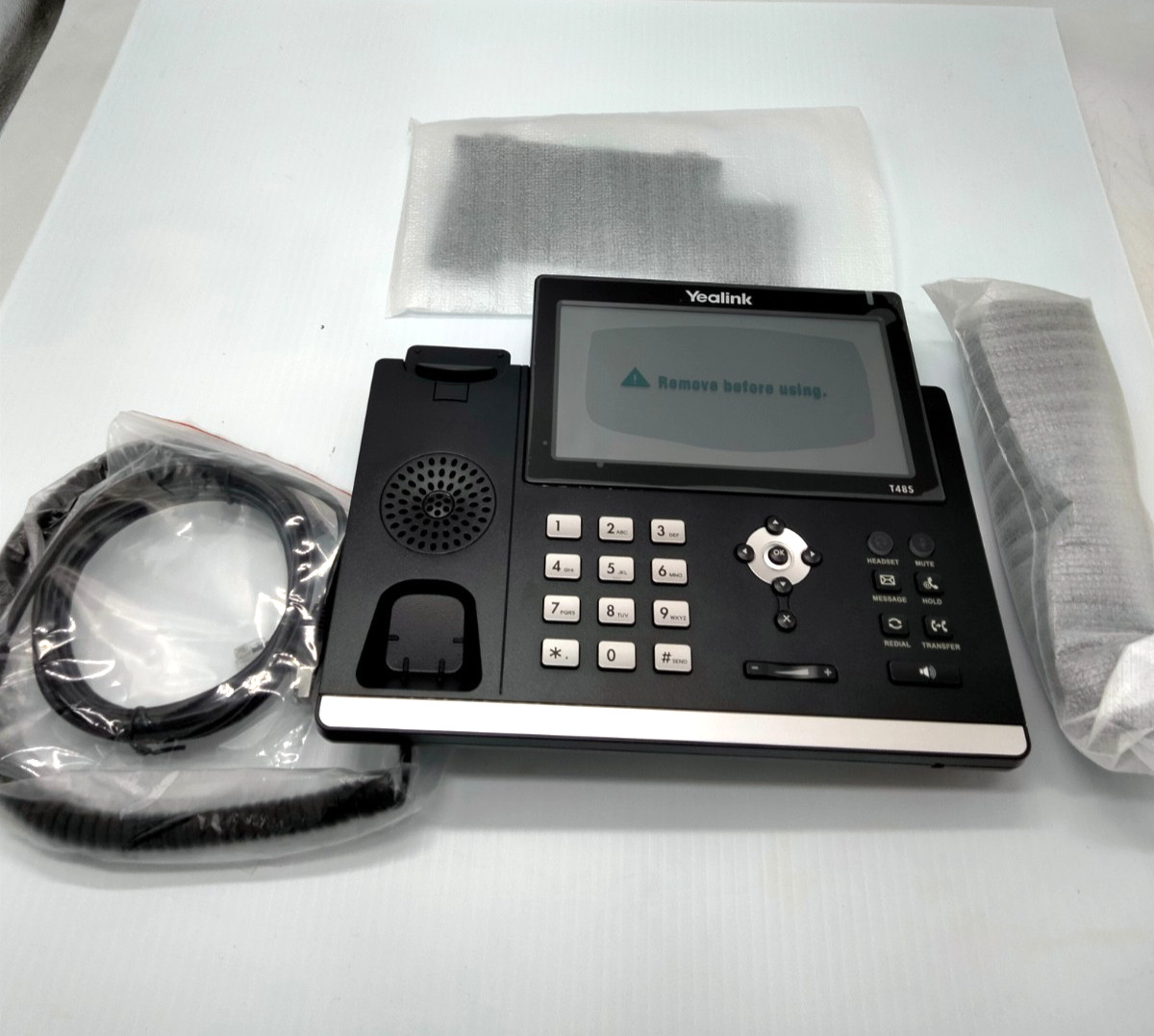 Yealink Ultra-elegant Gigabit IP Phone SIP-T48S new open box