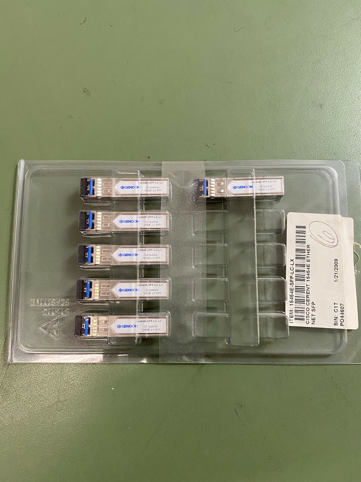 GENCOM 1000BLX MINI-GBIC OPTICAL INTERFACE GIGABIT TRANSCIEVER (CISCO CERENT) 