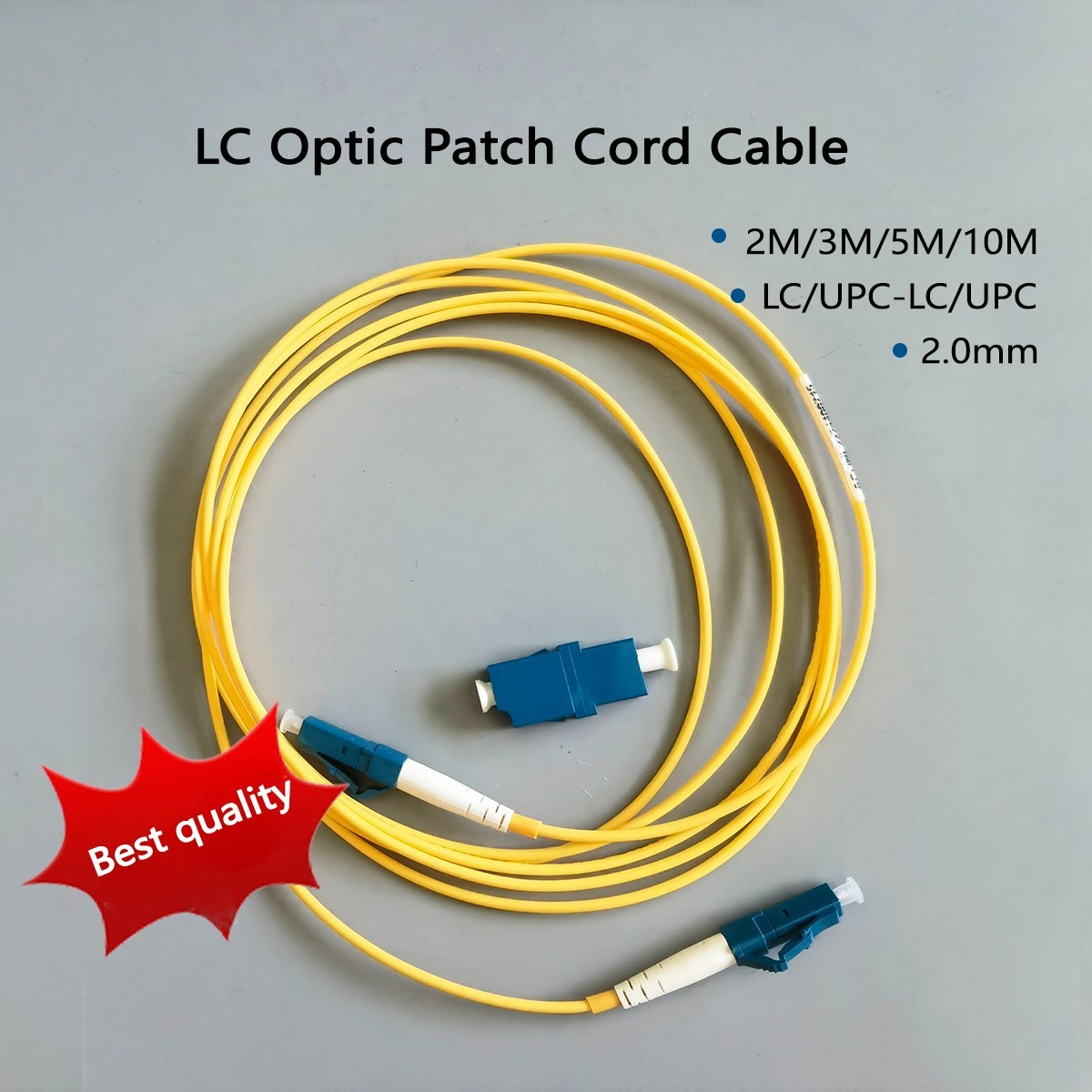 Fiber Optic Patch Cables LC/UPC-LC/UPC Single mode Bend Insensitive 2.0mm 2M-10M