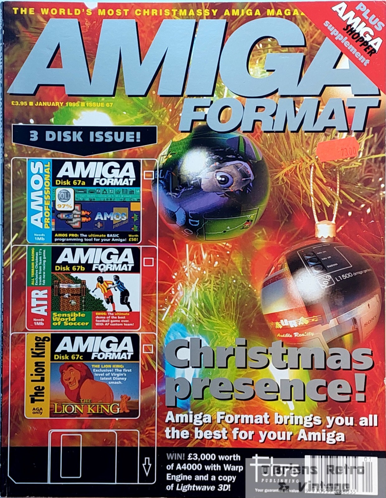 Amiga Format - Issue 67 - January 1995 - I'm Dreaming of a Sprite Christmas
