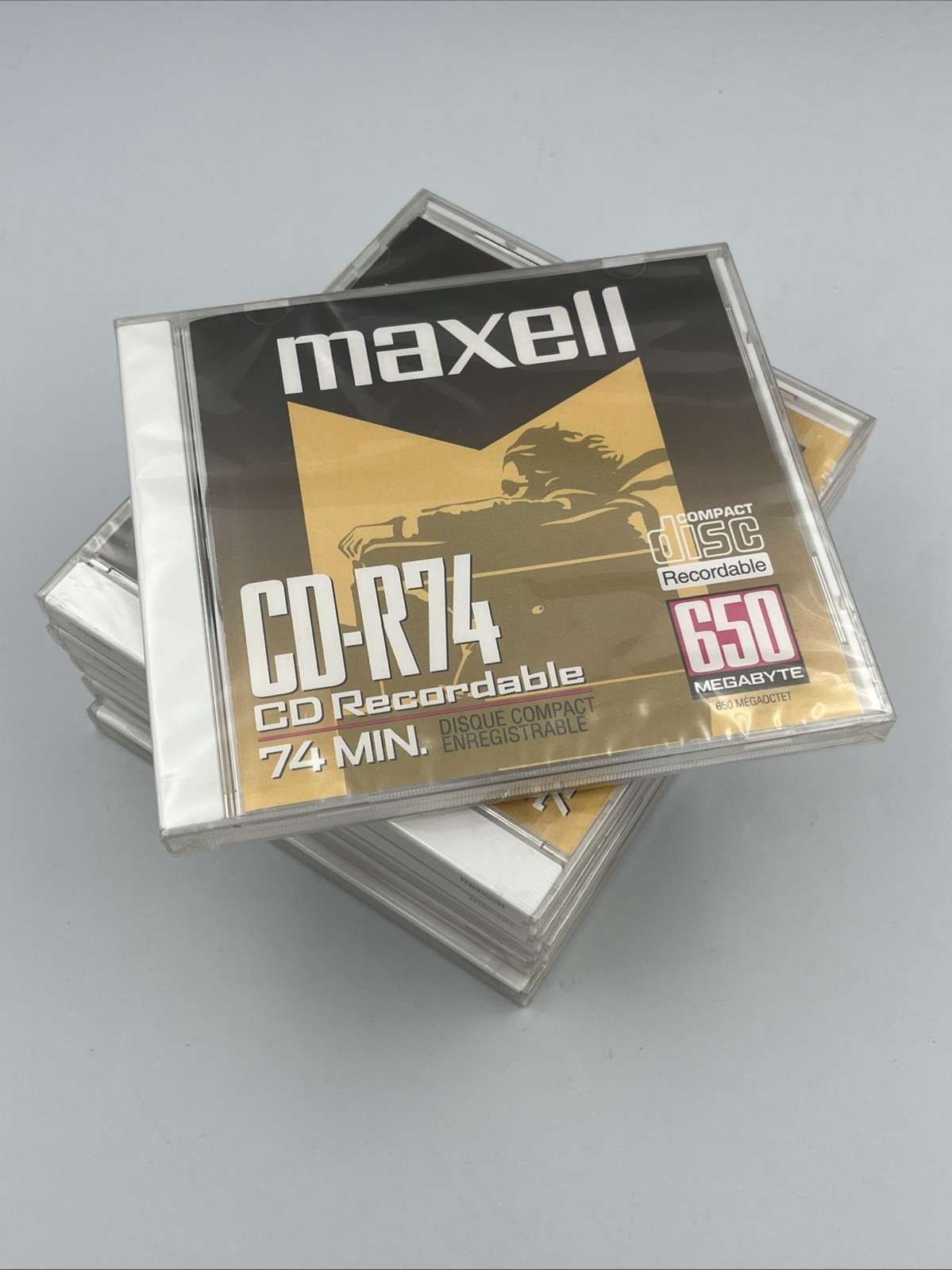 MAXELL CD-R74  Recordable Discs #623310 - 7 Pack 650 MB New Sealed
