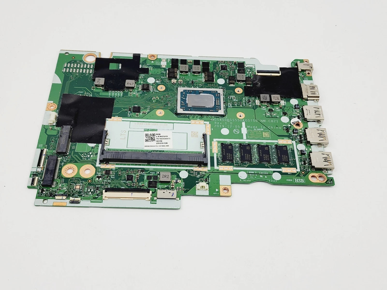 For Lenovo Ideapad 3 15ADA05 IdeaPad 3 17ADA05 Laptop Motherboard  NM-C821 R3 R5