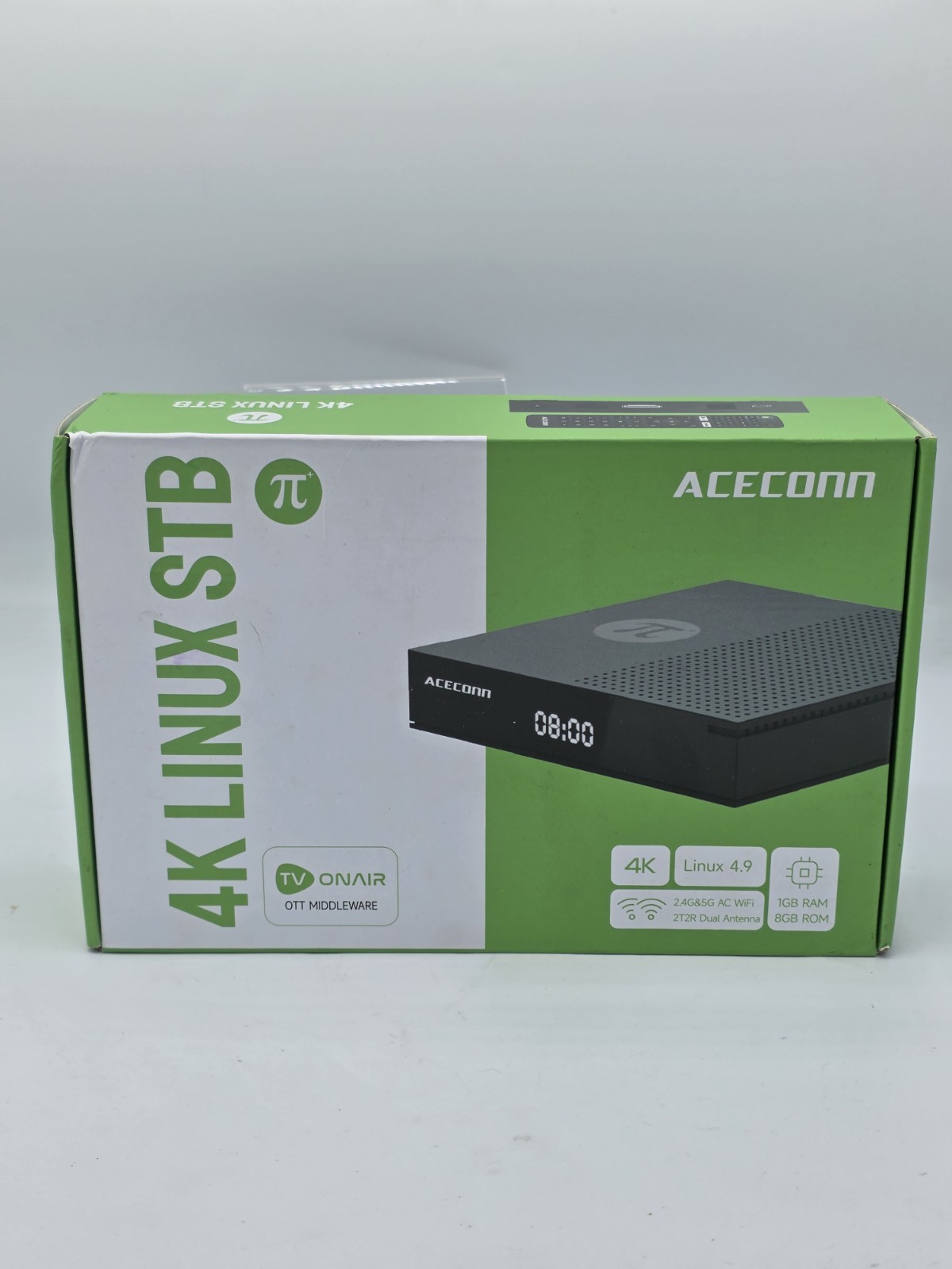 4k Linux STB Latest Pi Plus Linux Box with Dual Band 5G WiFi Gigabit LA