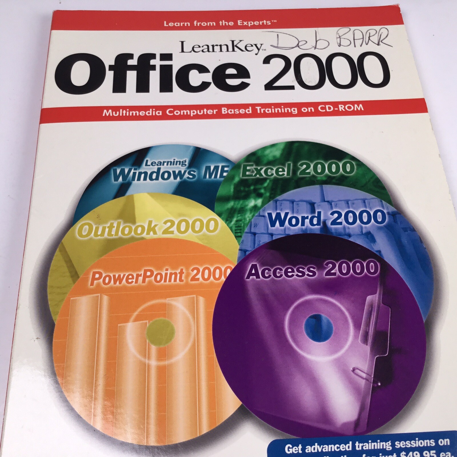 Learn Key Office 2000 Multimedia Computer Based Training 6 CD Set