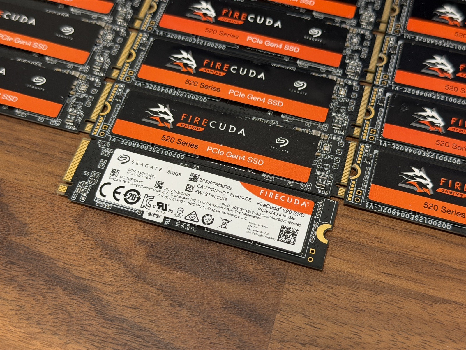 Seagate Firecuda 520 SSD 500GB PN: 2TN300PCIe G4 X4 NVMe M.2