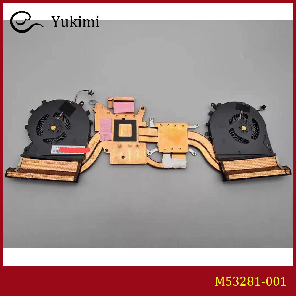M53281-001 FOR HP 15-DK Laptop CPU Graphics Cooling Heatsink Fan