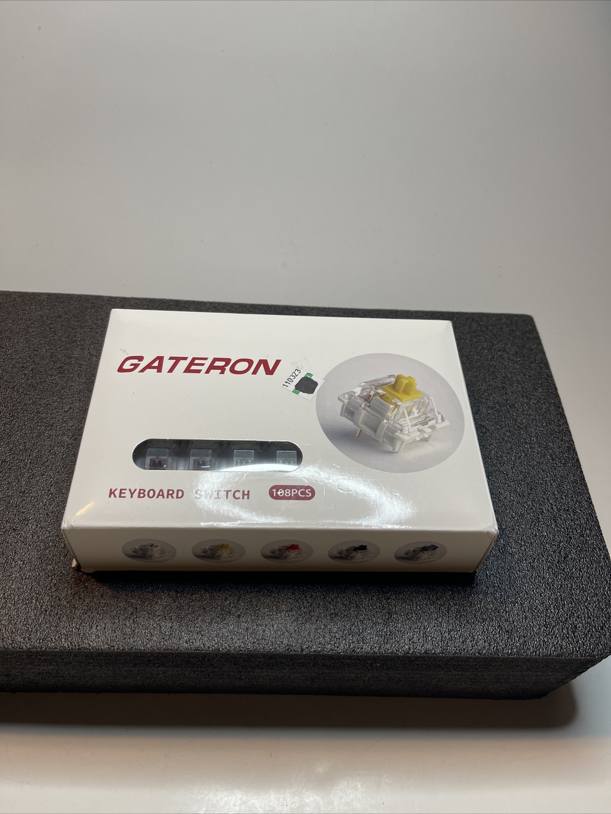 Gateron Brown KS-3 Pro 5pin (108 PCS ) Linear Switches (LATEST EDITION). New