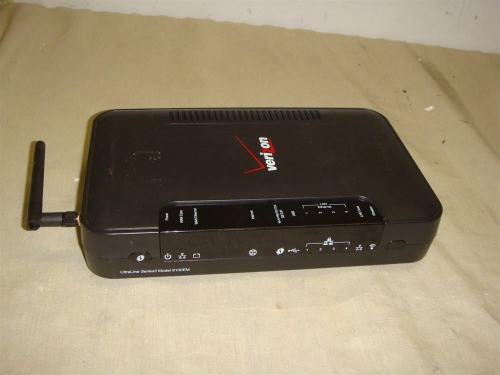 Westell Verizon UltraLine Series3 Wireless Modem Router A90-9100EM15-10 -READ