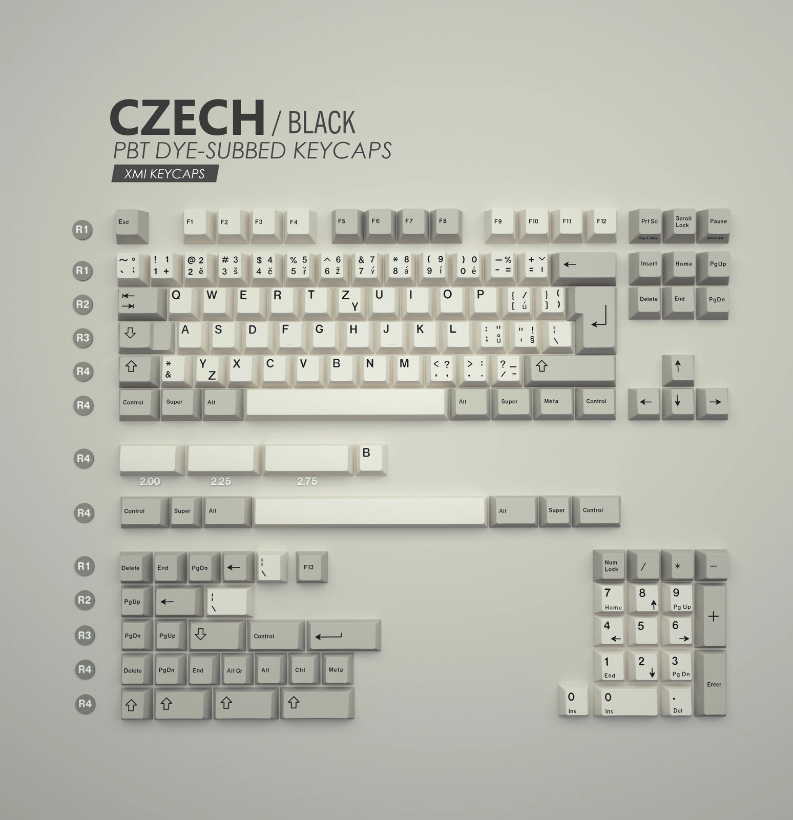EOENKK European Language Keycaps Mechanical Keyboard French Spanish Swedish DIY