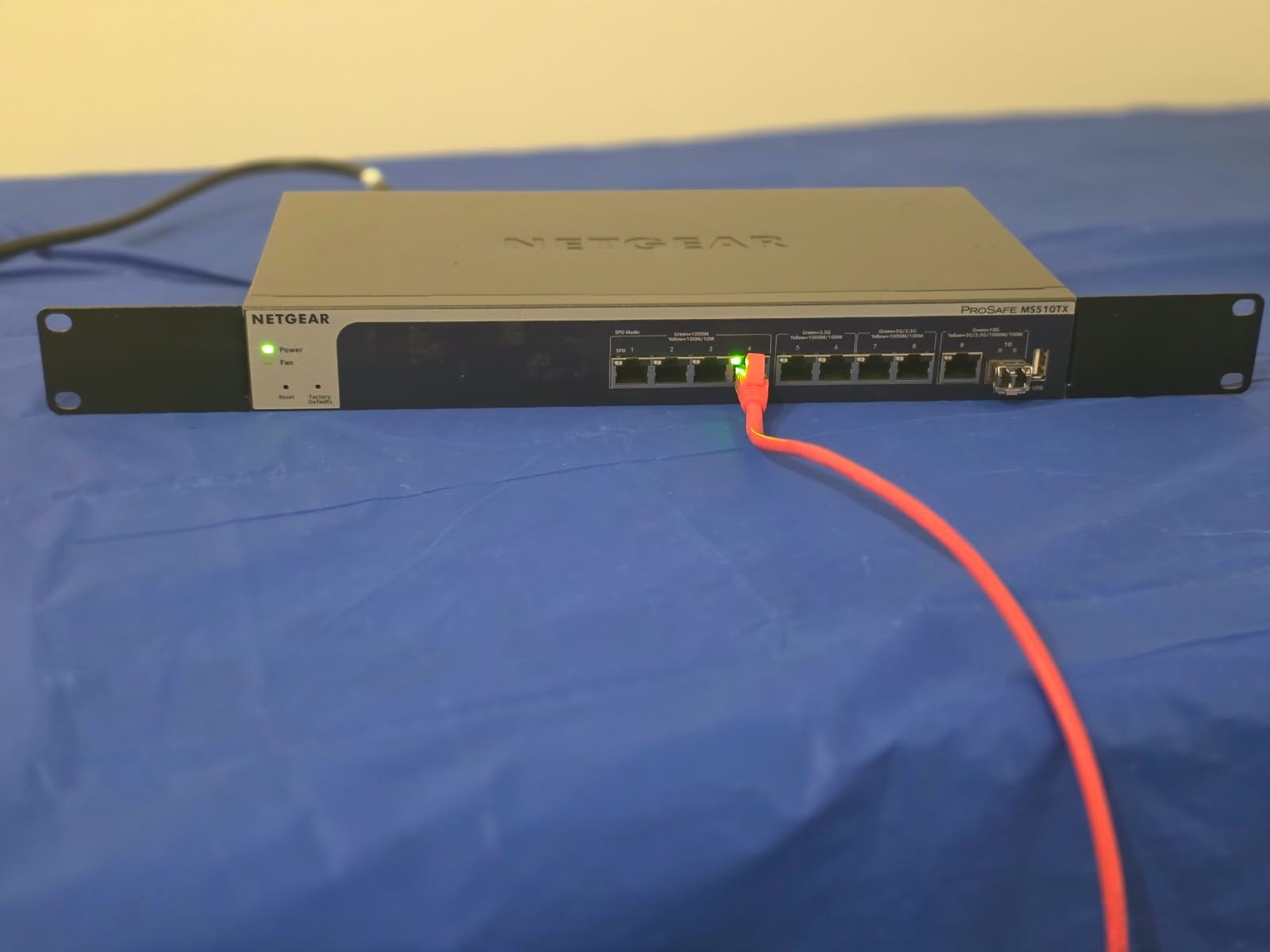 MS510TX - 8-port Multi-Gigabit Ethernet Smart Switch with 10G Copper / 10G SFP+ 