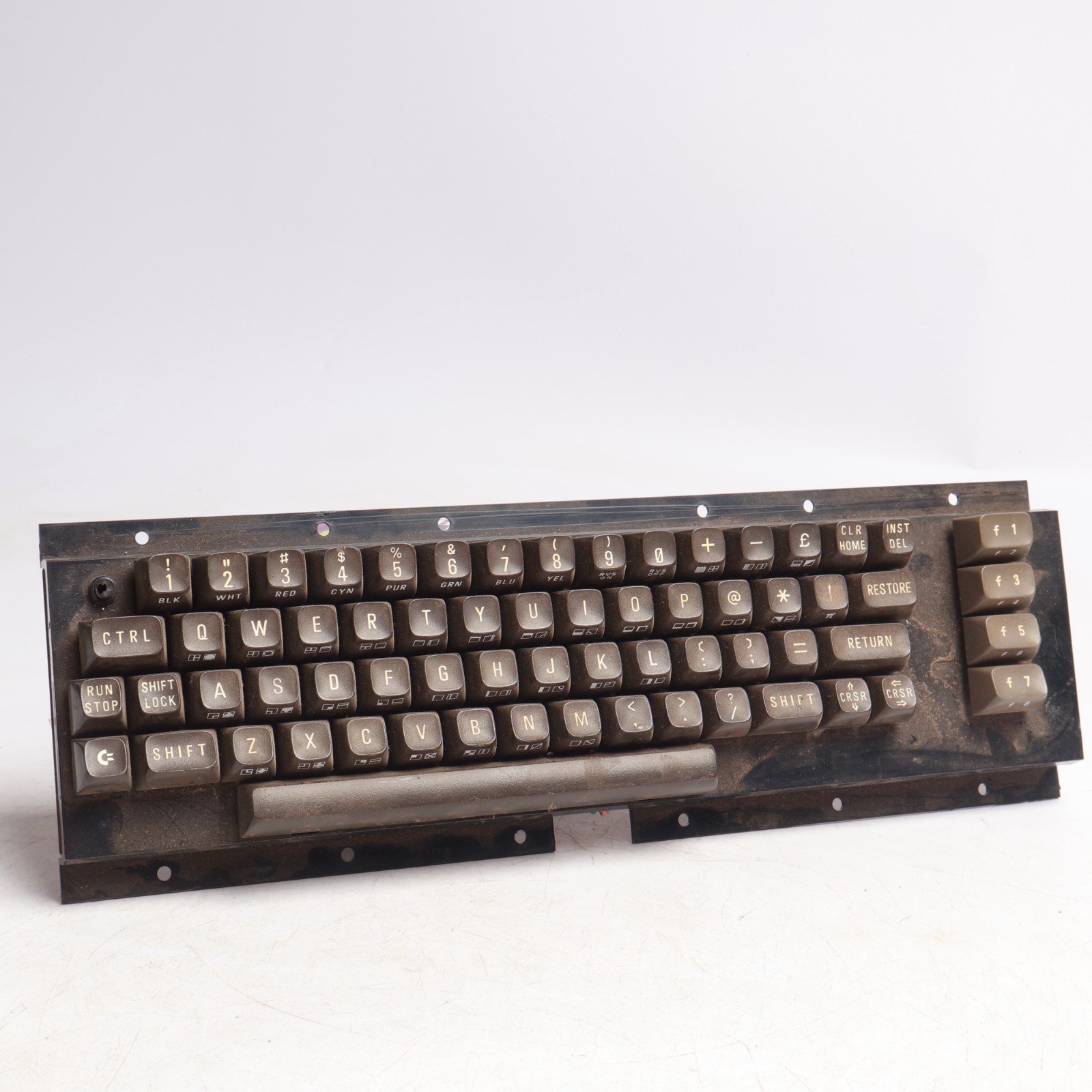 Original RARE Commodore 64 Breadbin Brown MITSUMI Keyboard | GENUINE 1 key less