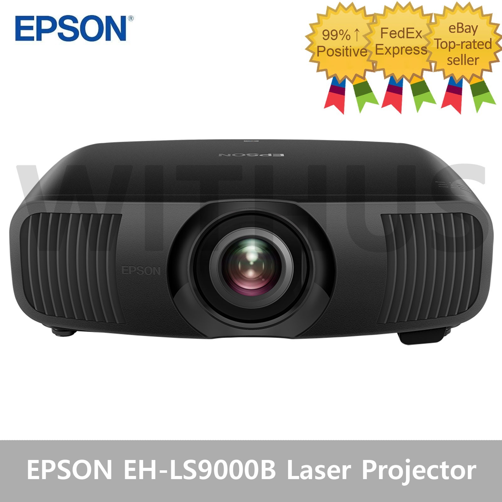 EPSON EH-LS9000B 4K PRO-UHD Laser 3LCD Home Projector 2200 Lumens 120Hz