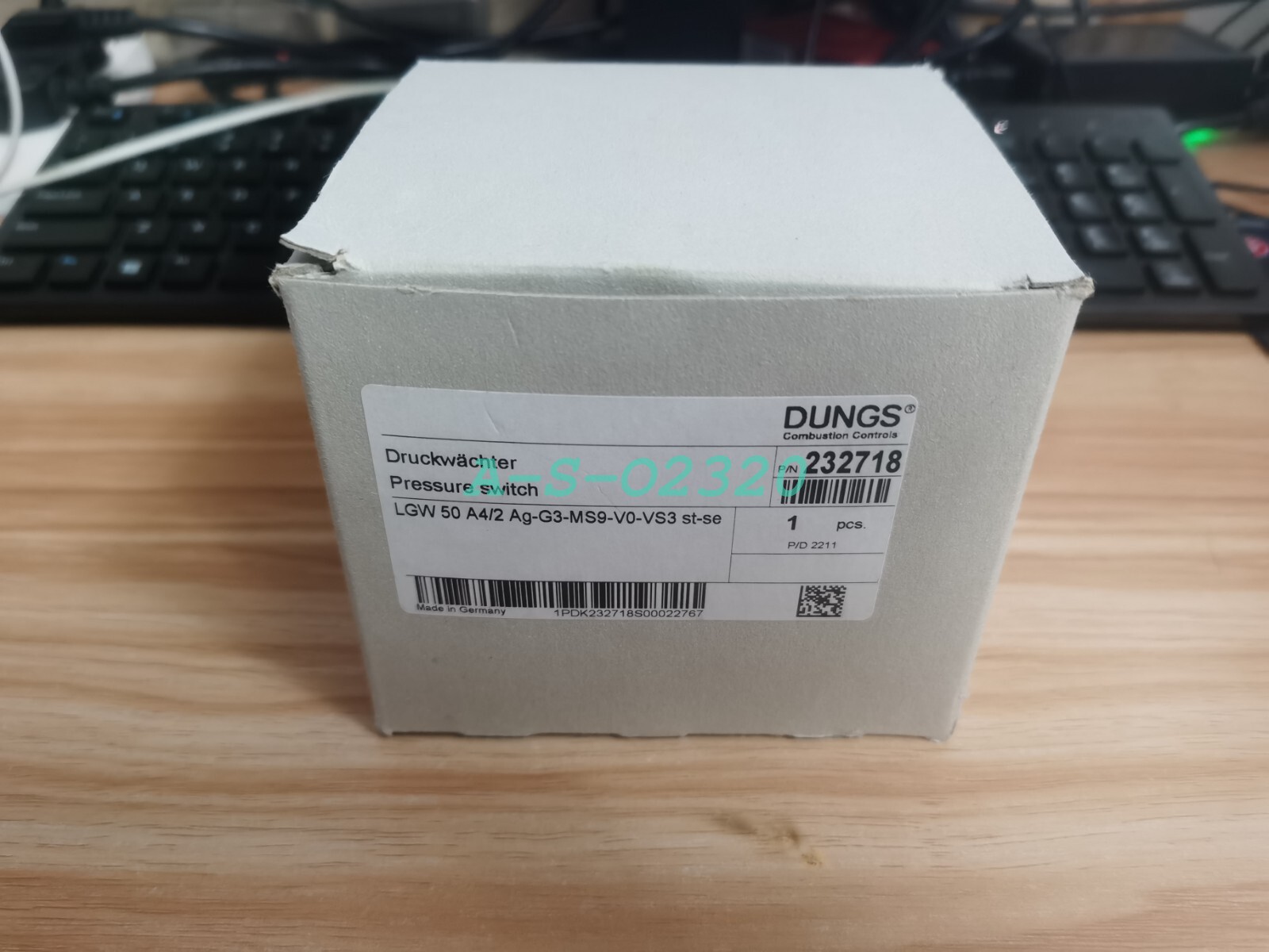 1PC New Dungs LGW50A4/2 Pressure Switch In Box FEDEX/DHL
